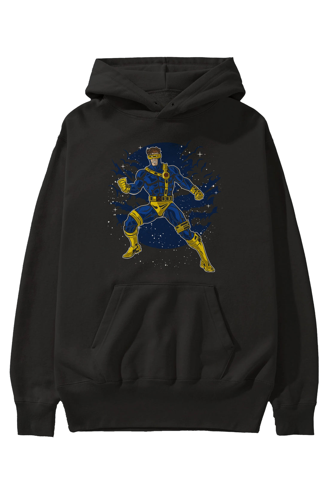 CYCLOPS Ön Baskılı Hoodie Oversize Kapüşonlu Sweatshirt Erkek Kadın Unisex