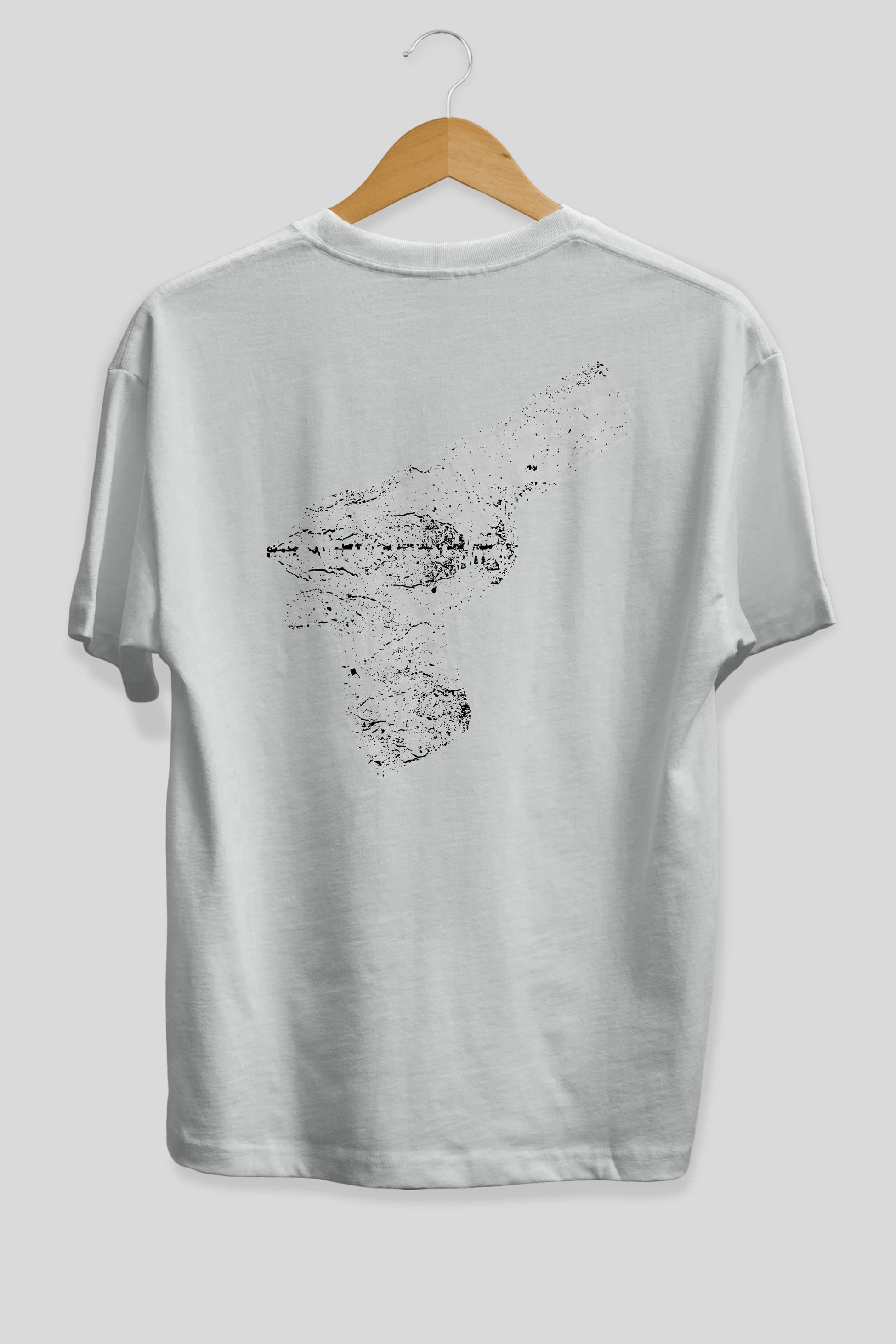 Kill Or Be Killed Arka Baskılı Oversize t-shirt %100 pamuk Erkek Kadın Unisex