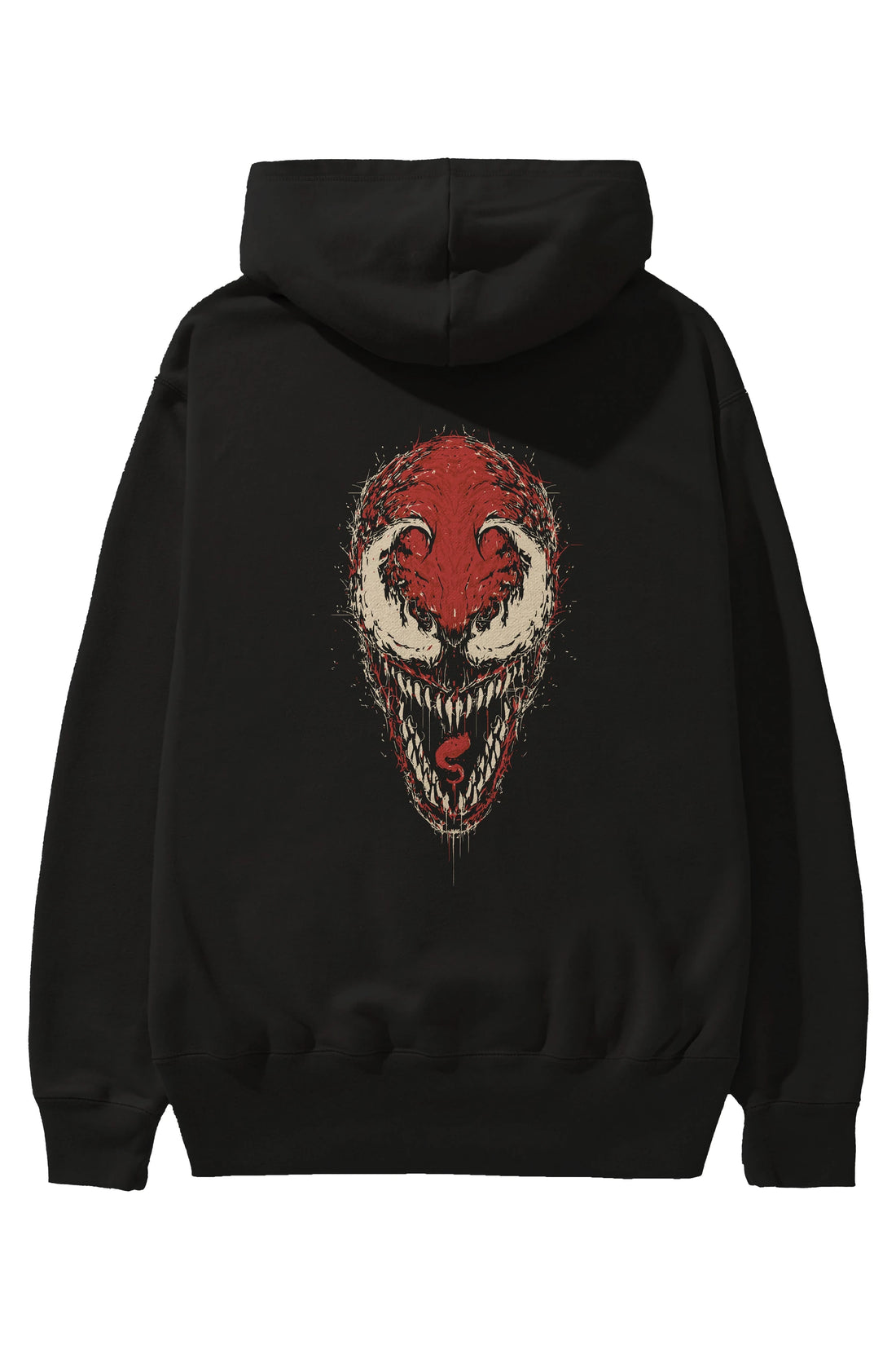 Venom (12) Arka Baskılı Hoodie Oversize Kapüşonlu Sweatshirt Erkek Kadın Unisex