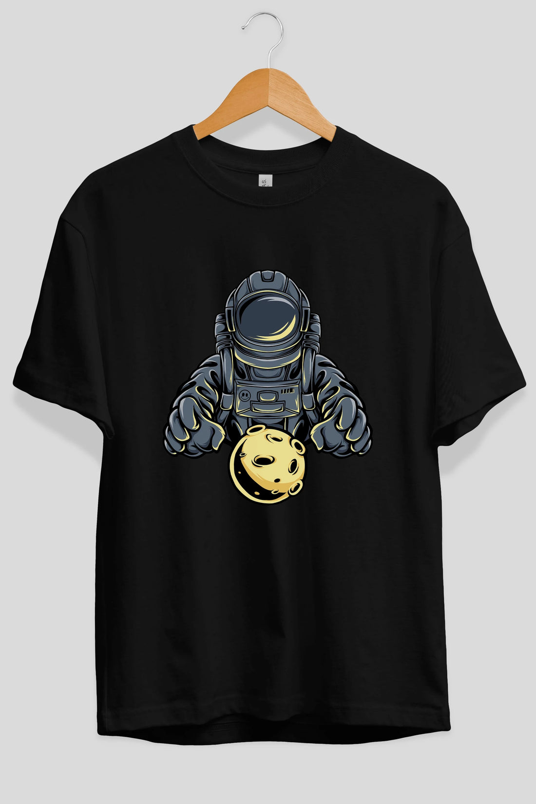 Astromoon tshirt Ön Baskılı Oversize t-shirt Erkek Kadın Unisex