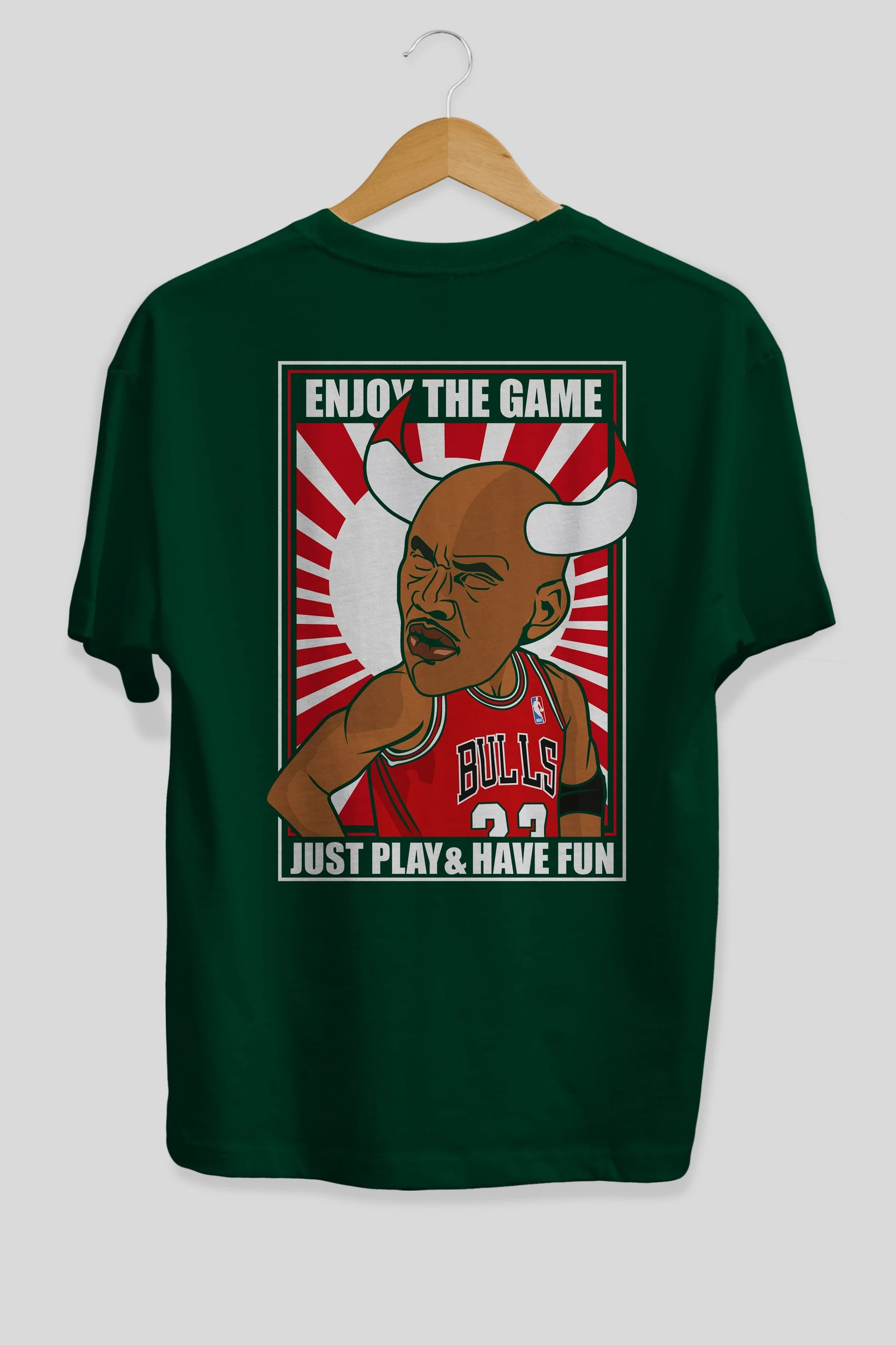 Michael Jordan Arka Baskılı Oversize t-shirt Erkek Kadın Unisex %100 Pamuk tişort
