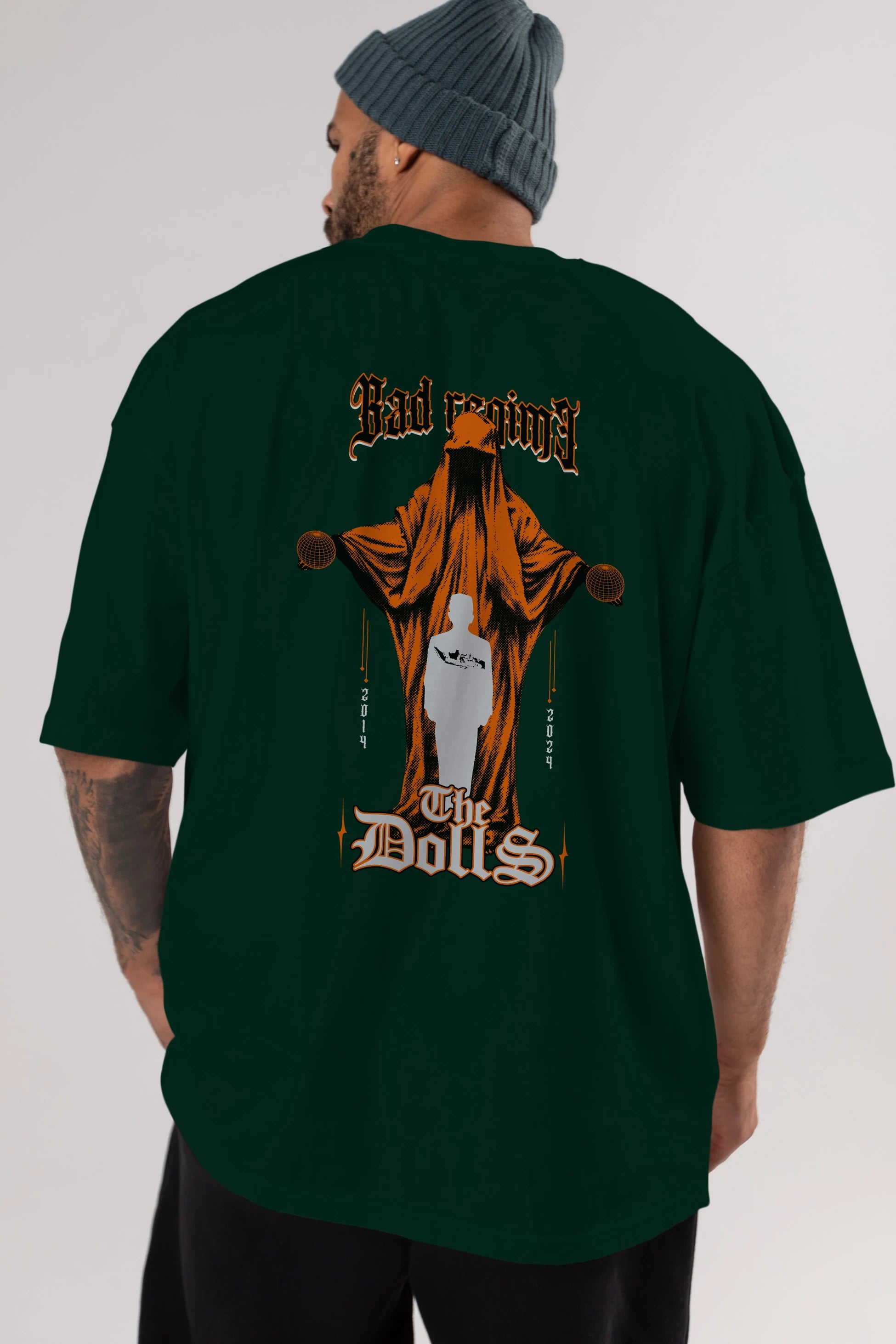 The Dolls Arka Baskılı Oversize t-shirt Erkek Kadın Unisex