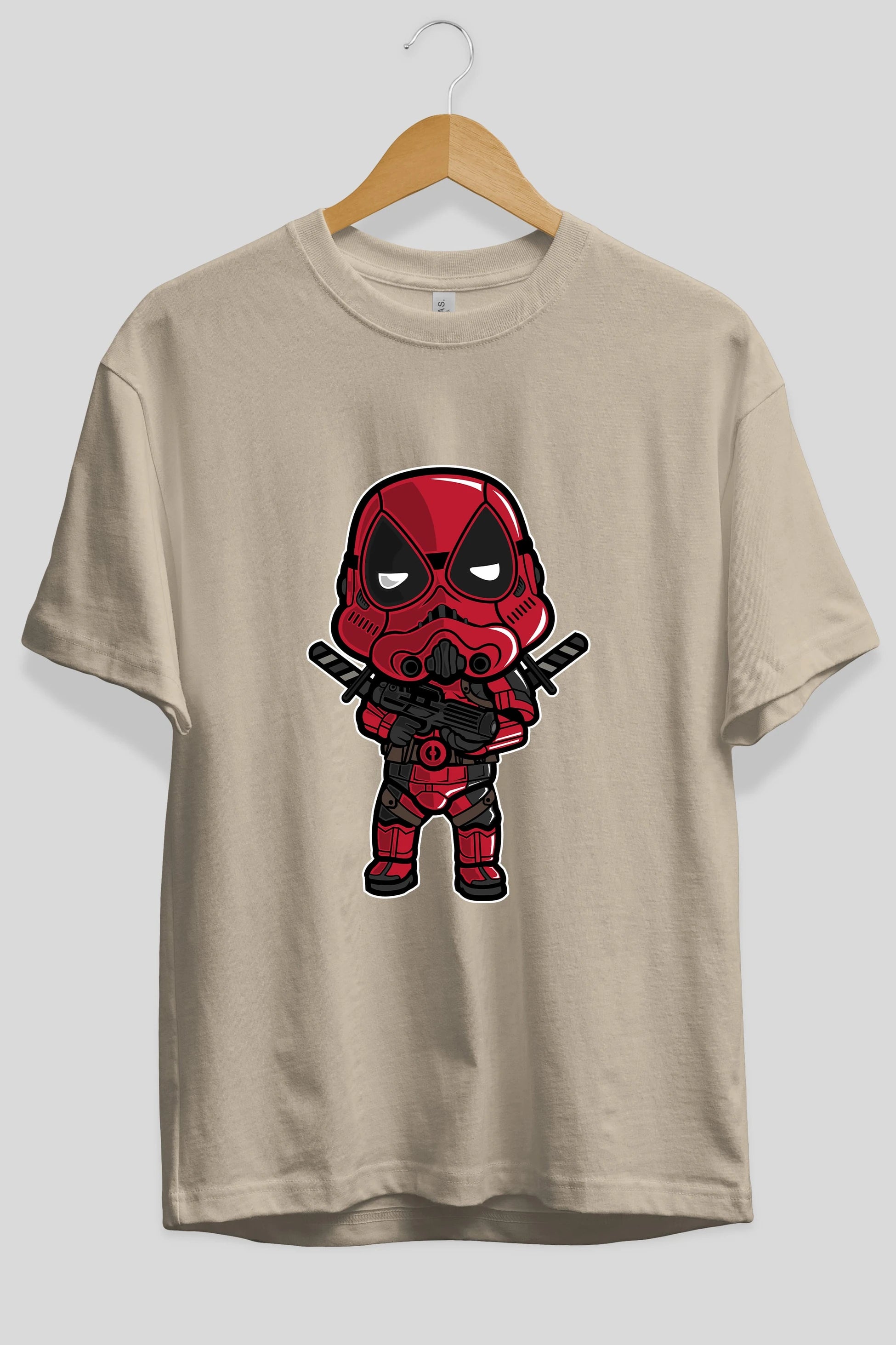 Deadpool (22) Ön Baskılı Oversize t-shirt Erkek Kadın Unisex %100 Pamuk Bisiklet Yaka tişort