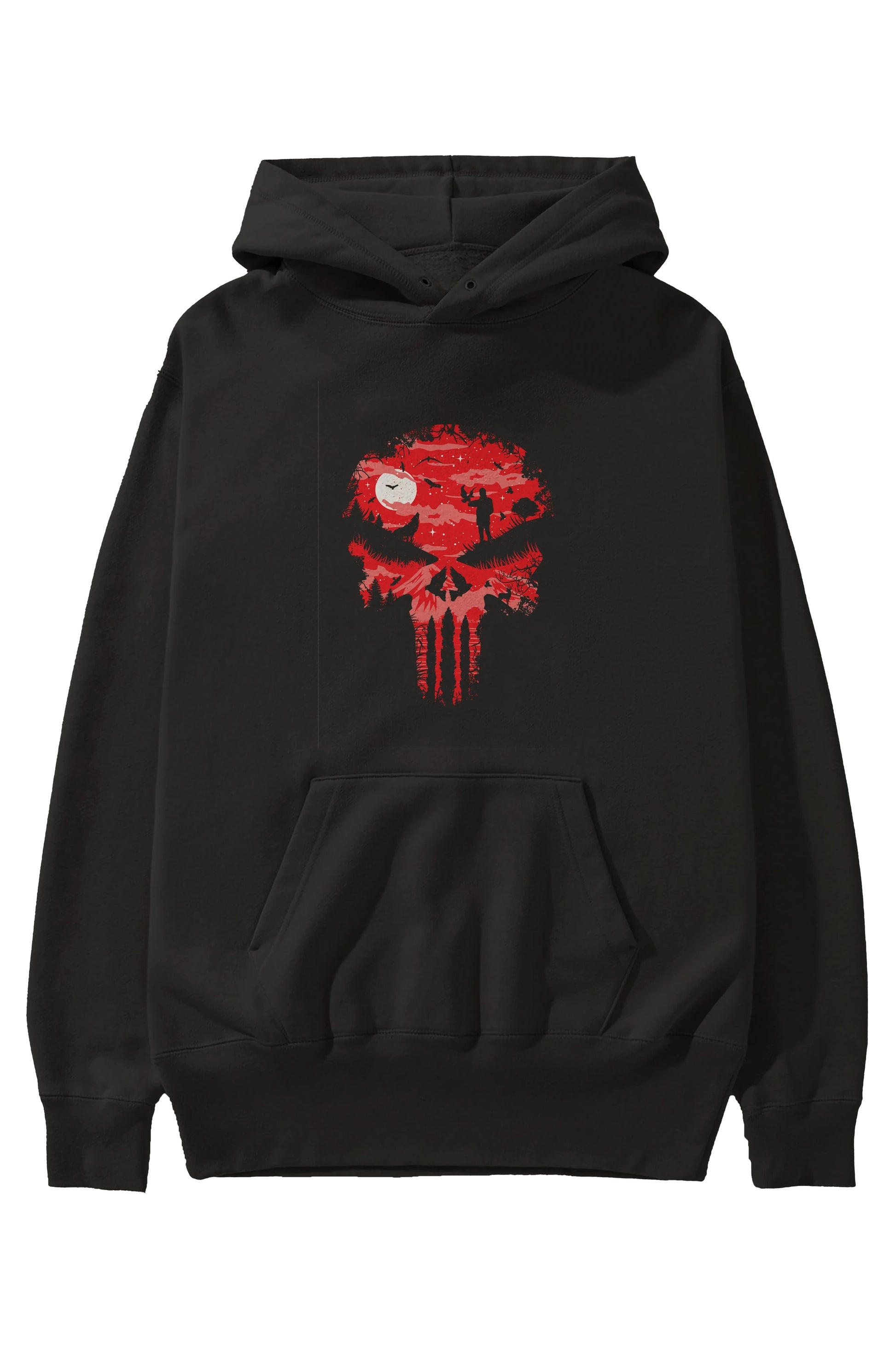 Stand And Bleed Ön Baskılı Hoodie Oversize Kapüşonlu Sweatshirt Erkek Kadın Unisex