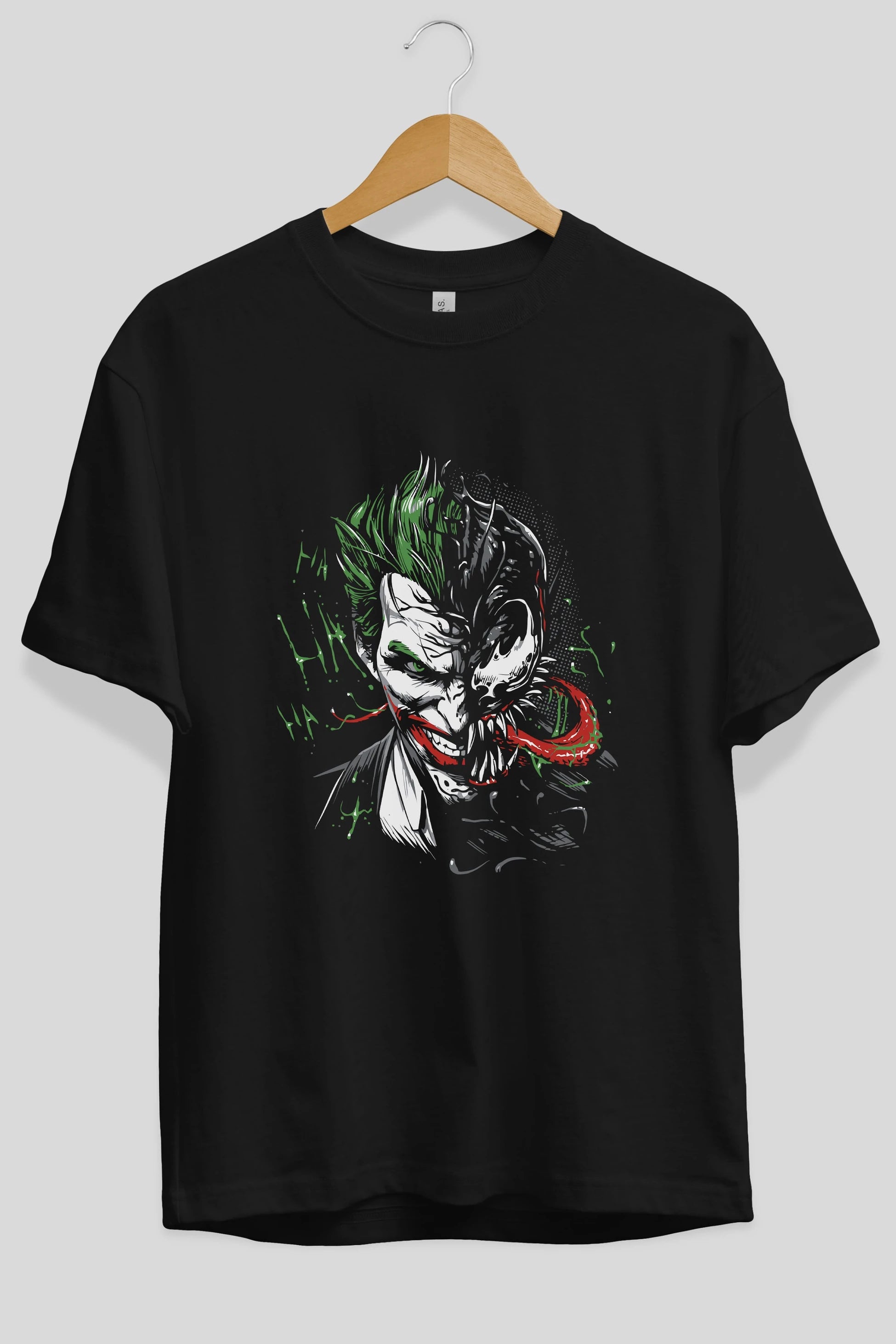 Venom (16) Ön Baskılı Oversize t-shirt Erkek Kadın Unisex %100 Pamuk Bisiklet Yaka tişort