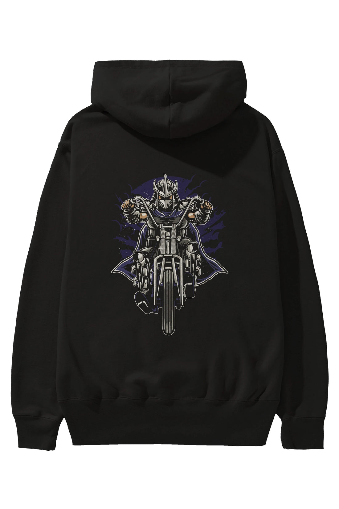 Shred Chopper Arka Baskılı Hoodie Oversize Kapüşonlu Sweatshirt Erkek Kadın Unisex