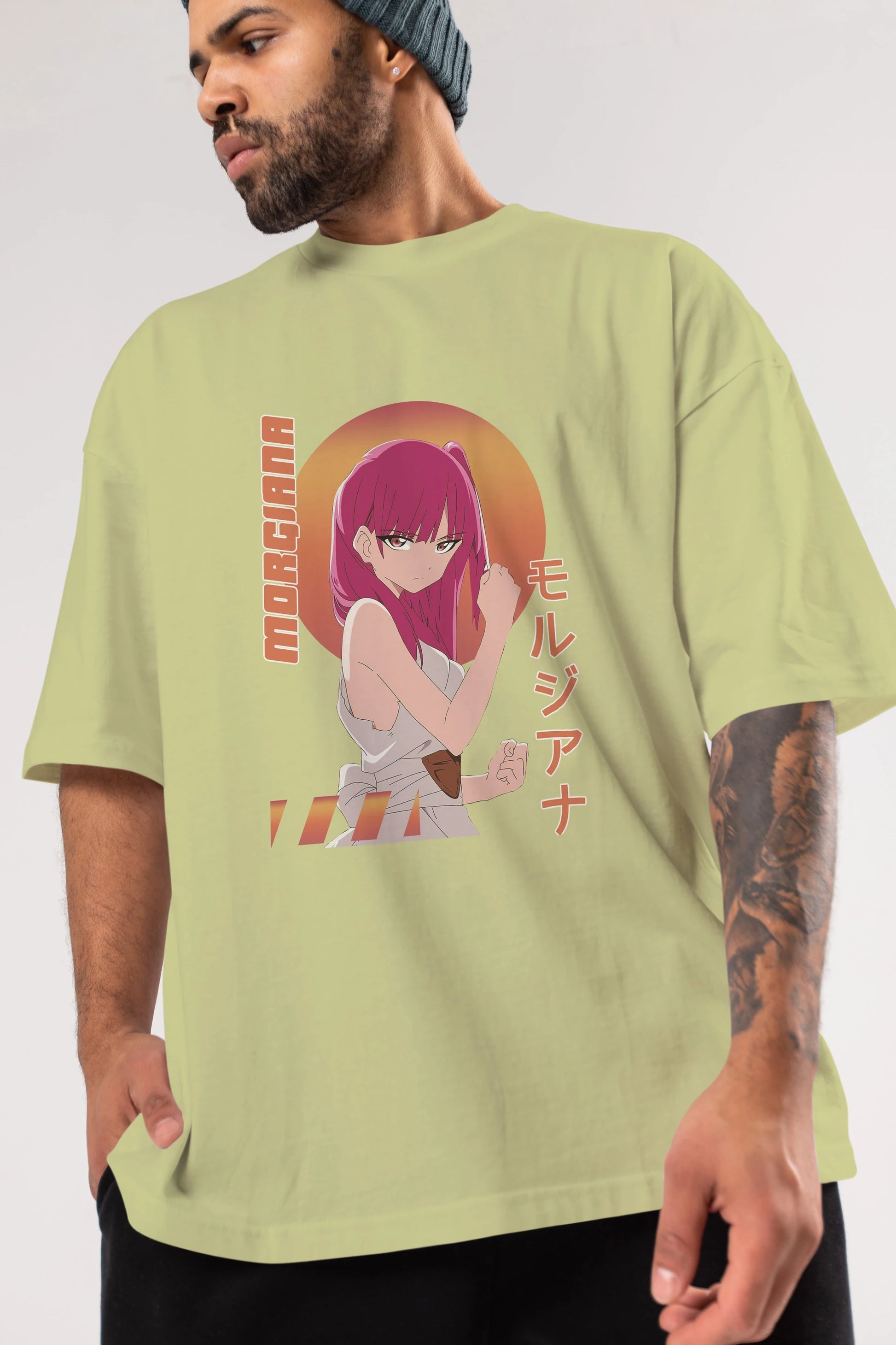 Morgiana 5 Anime Ön Baskılı Oversize t-shirt %100 pamuk Erkek Kadın Unisex