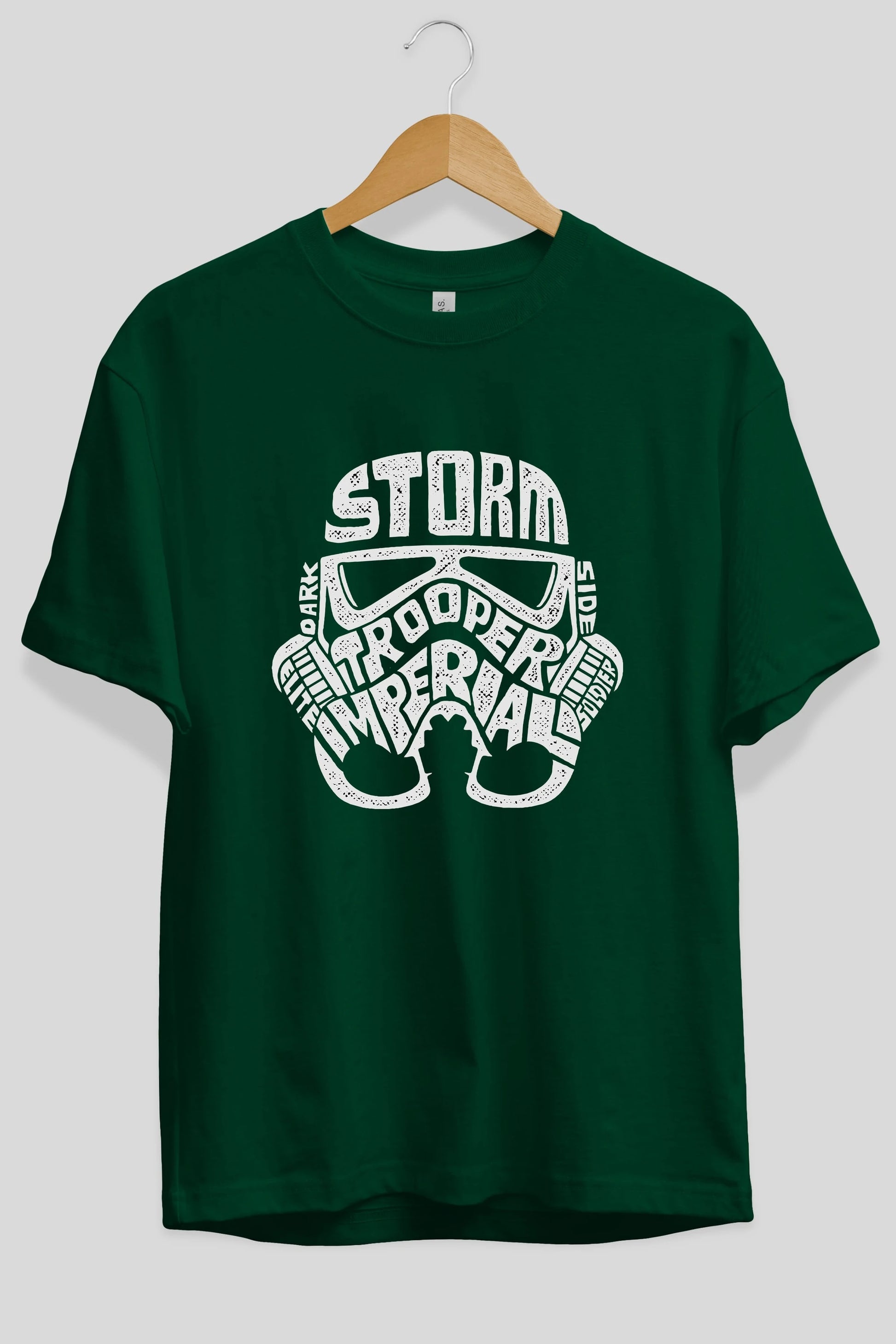 Storm Trooper Ön Baskılı Oversize t-shirt %100 pamuk Erkek Kadın Unisex