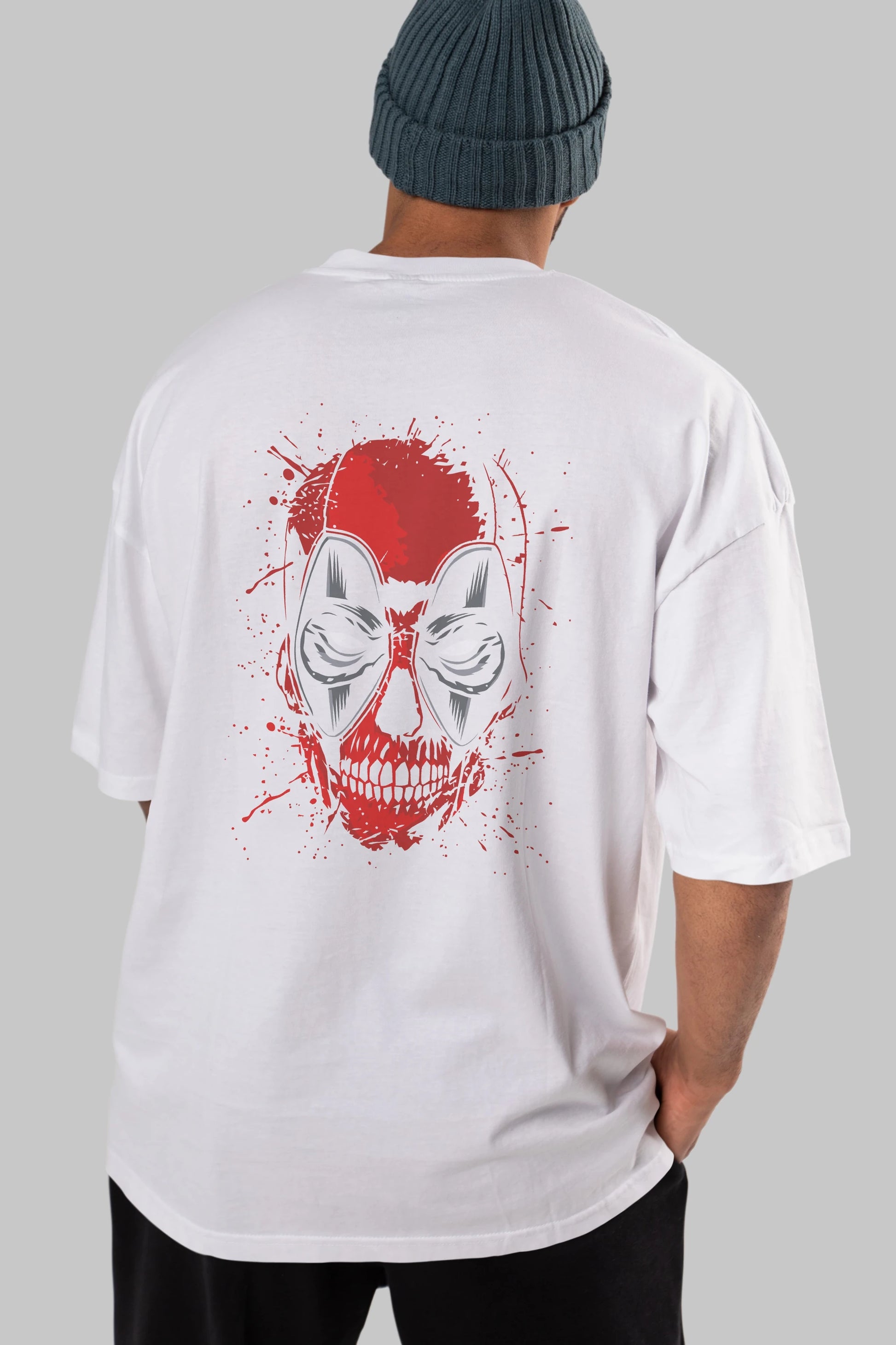 Deadpool (3) Arka Baskılı Oversize t-shirt Erkek Kadın Unisex %100 Pamuk Bisiklet Yaka tişort