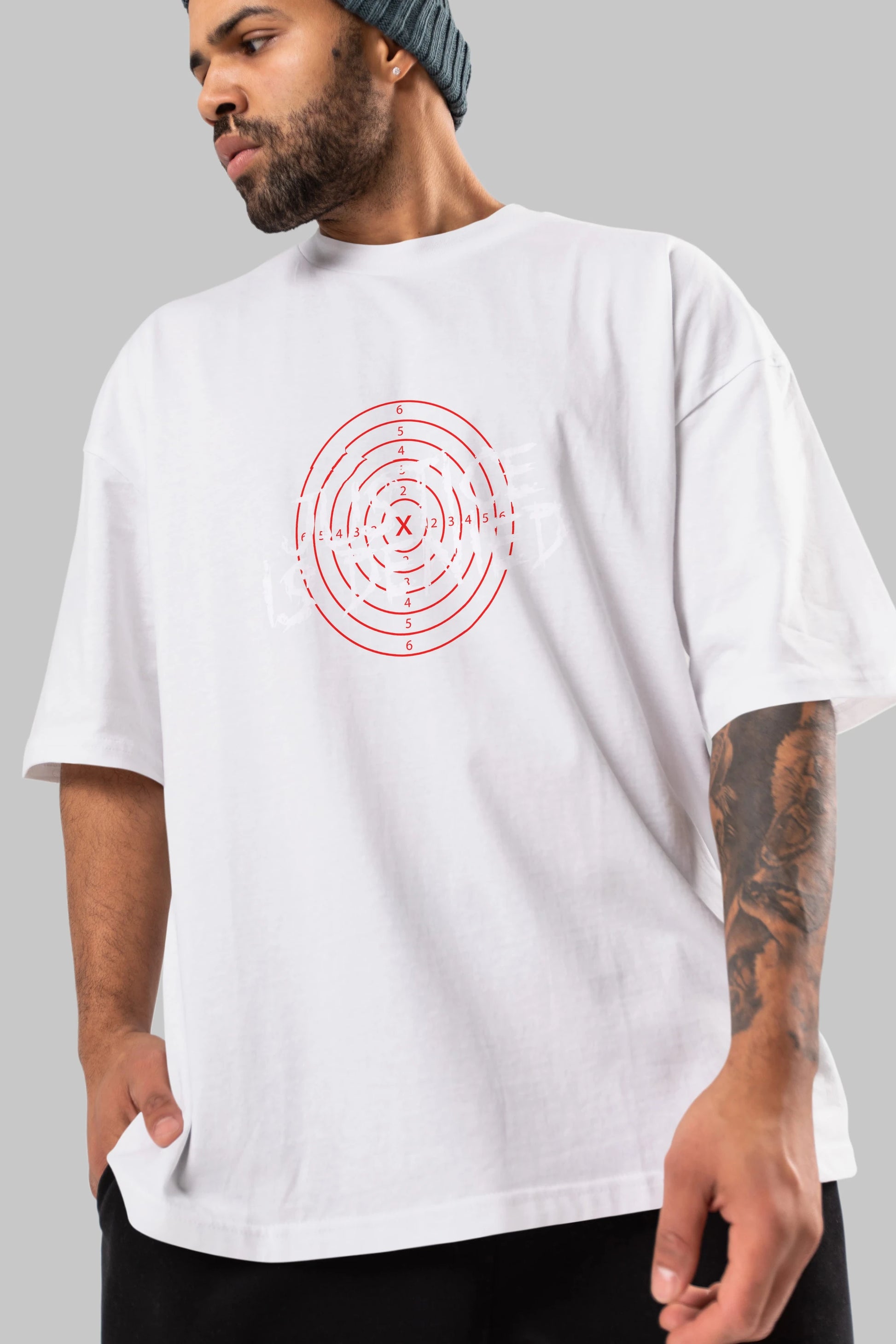 Justice is Denied Ön Baskılı Oversize t-shirt Erkek Kadın Unisex