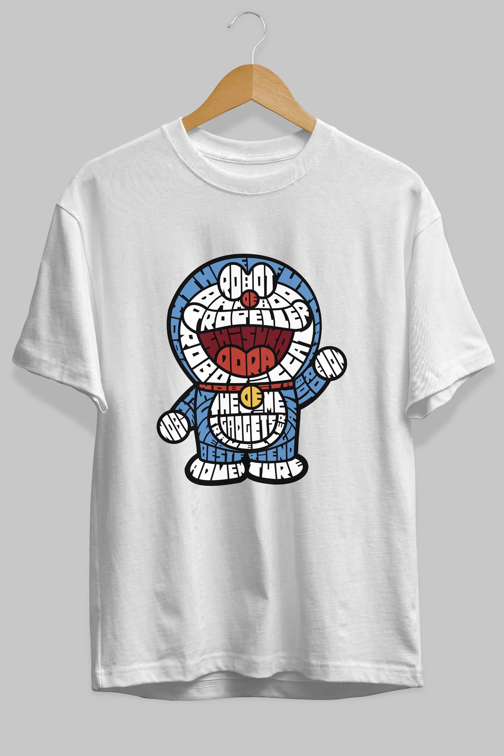 Robotic cat Ön Baskılı Oversize t-shirt %100 pamuk Erkek Kadın Unisex