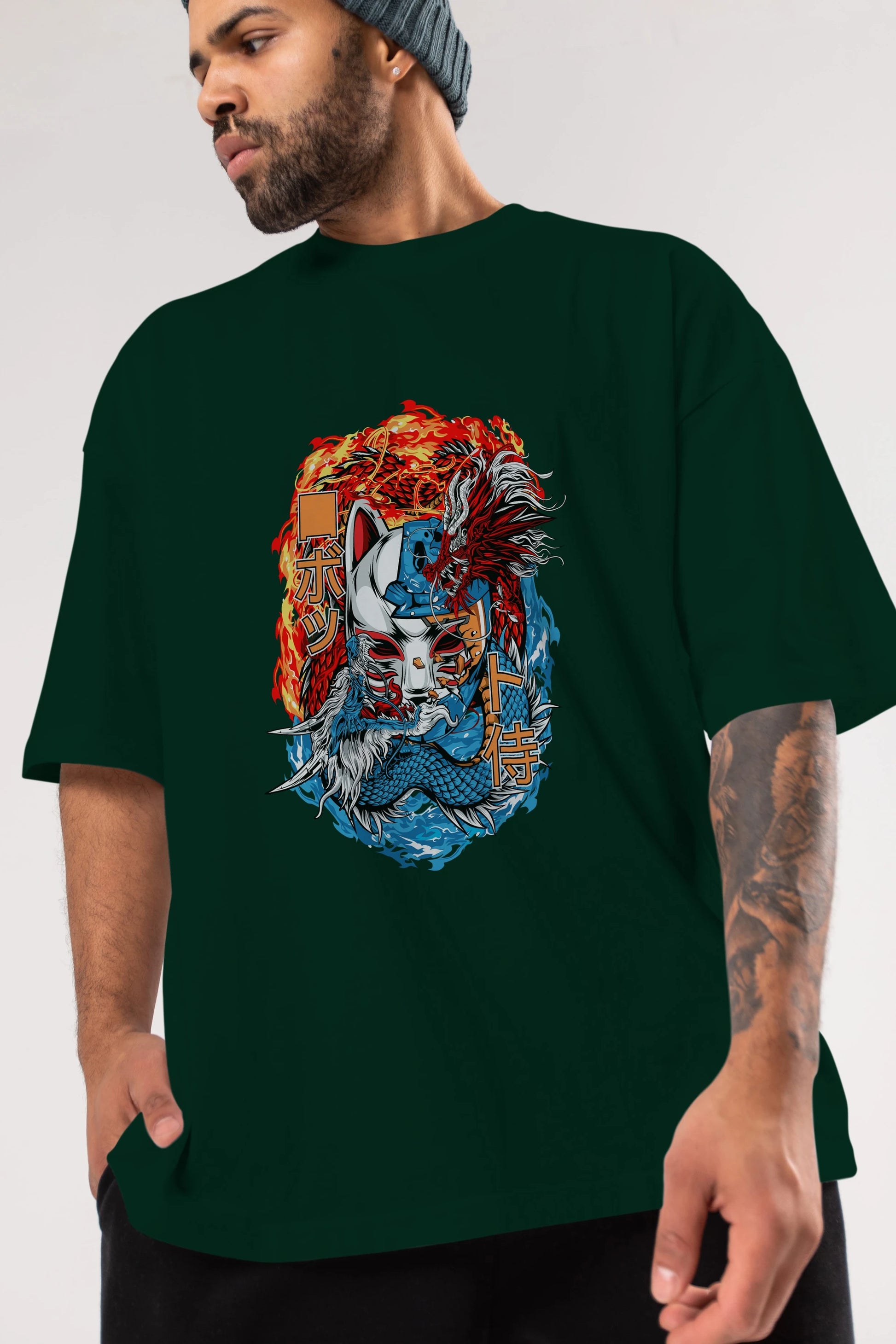 ONE PIECE (7) Anime Ön Baskılı Oversize t-shirt %100 pamuk Erkek Kadın Unisex