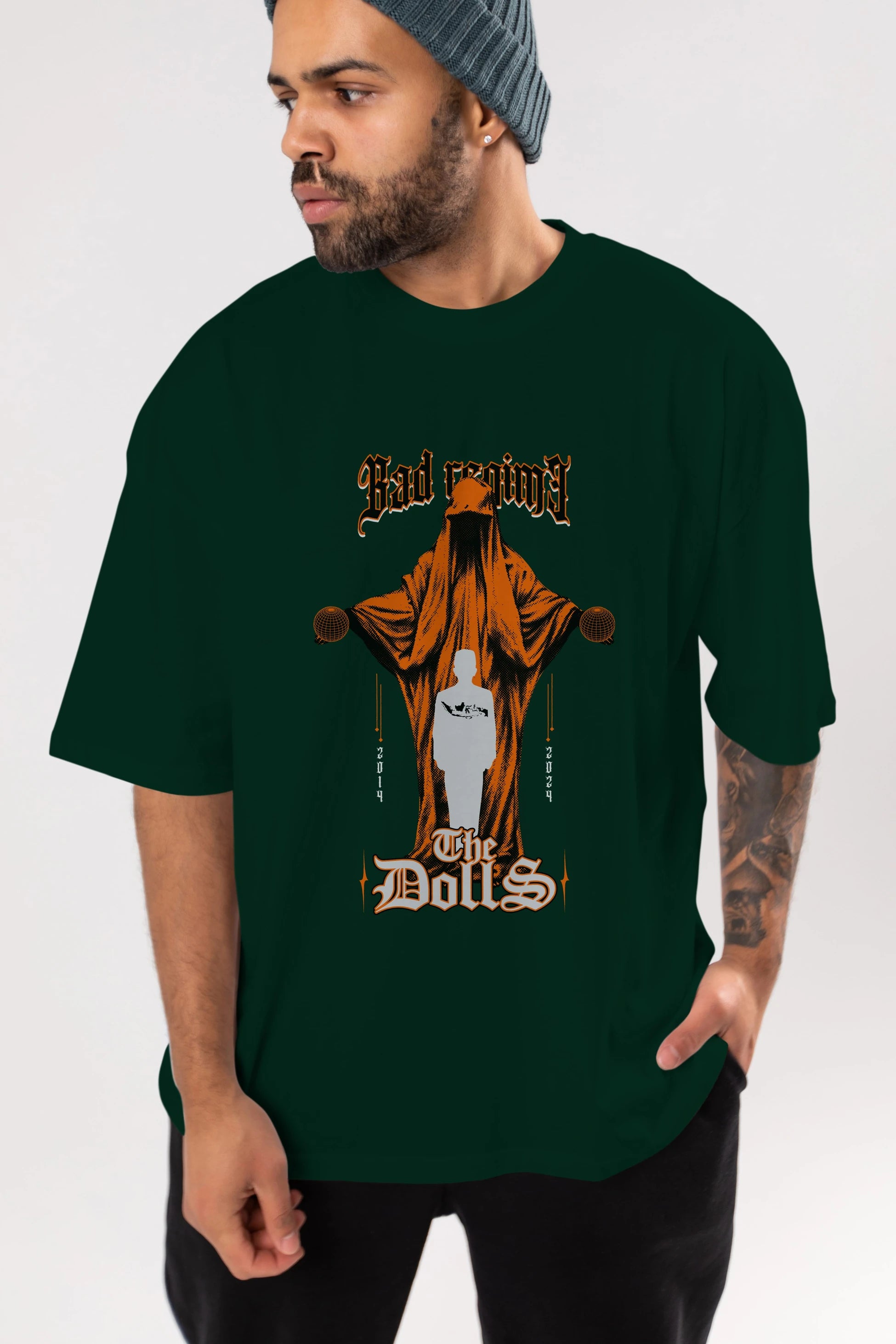 The Dolls Ön Baskılı Oversize t-shirt Erkek Kadın Unisex
