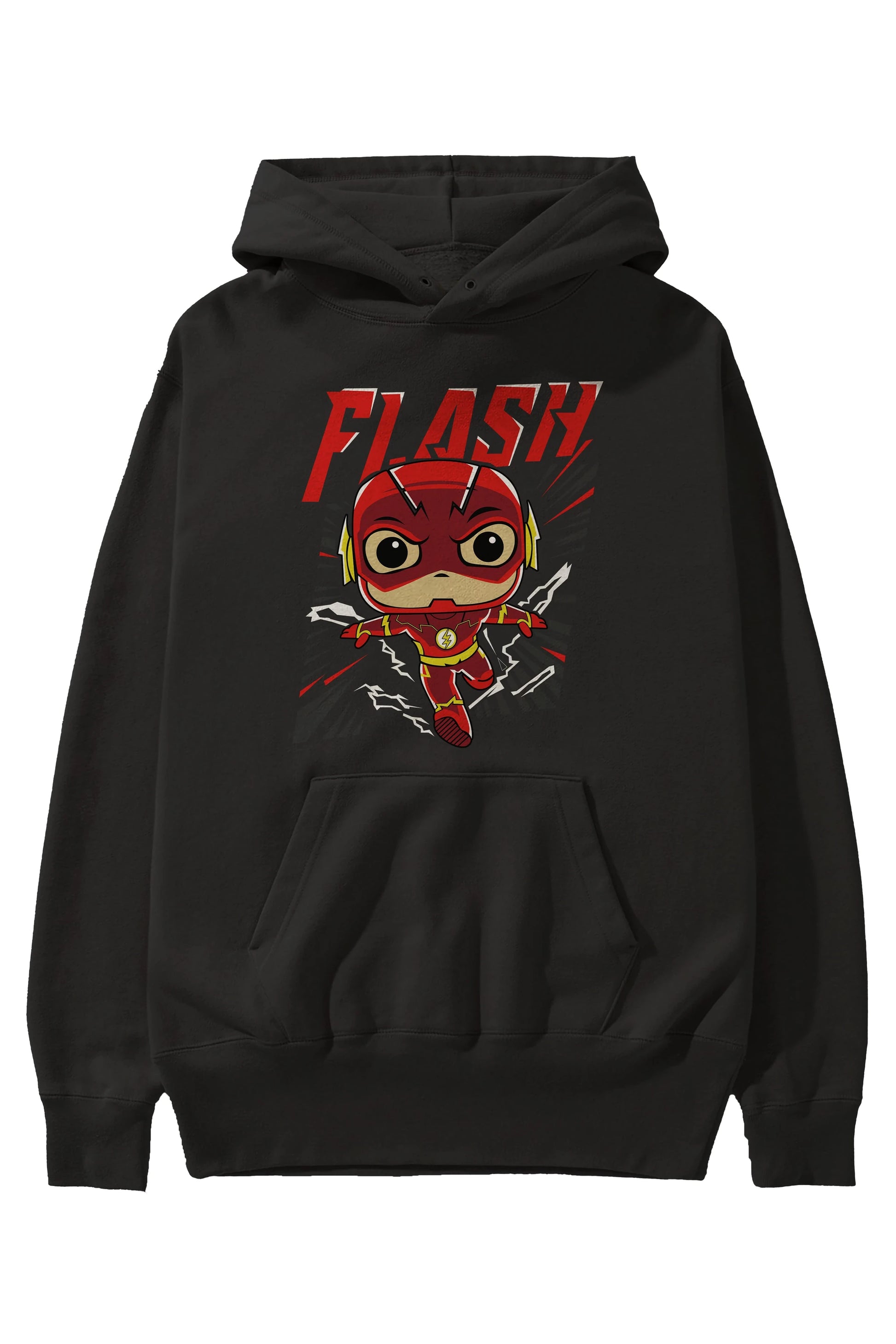 Flash Avengers (4) Ön Baskılı Hoodie Oversize Kapüşonlu Sweatshirt Erkek Kadın Unisex