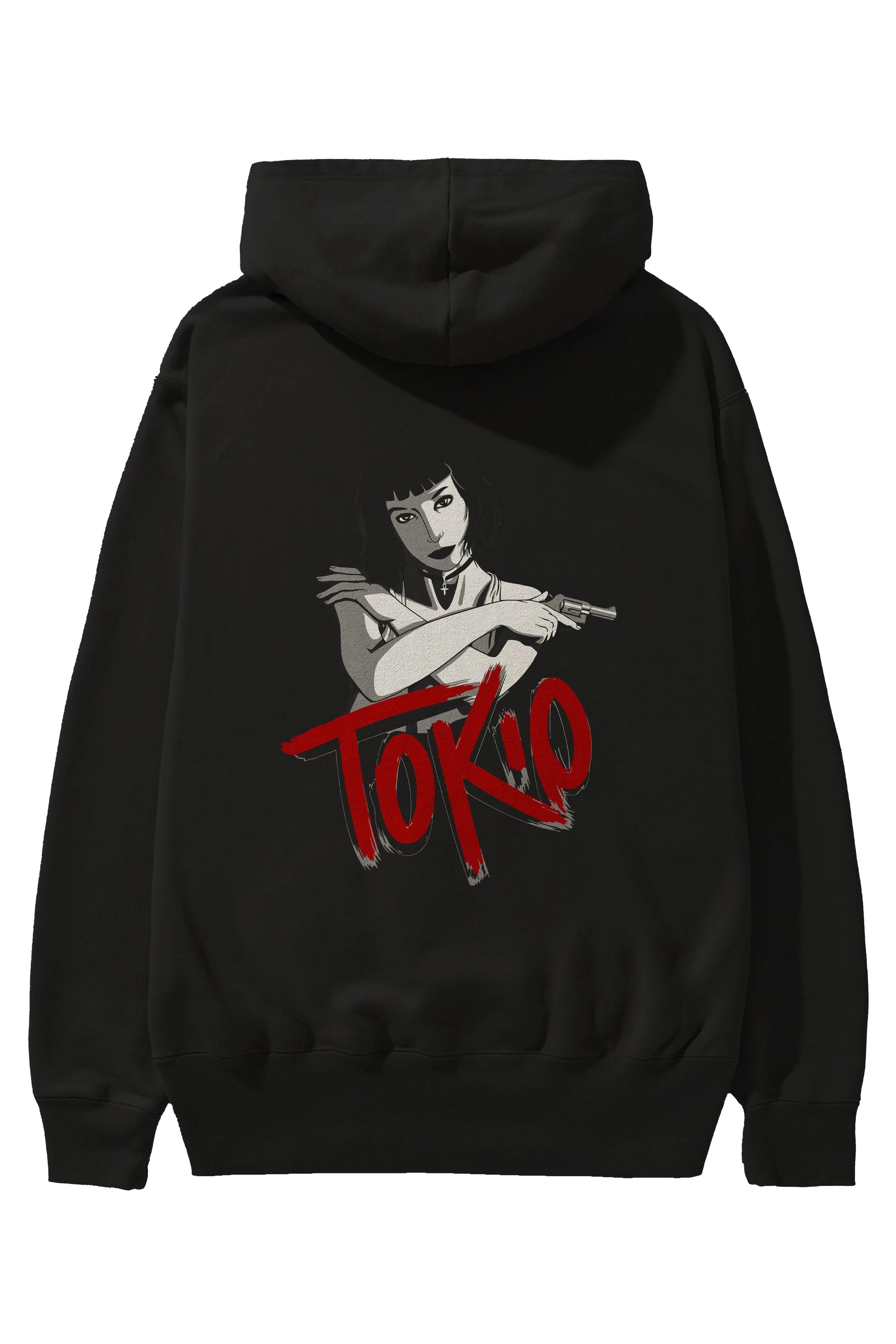 La Casa De Papel (10) Arka Baskılı Hoodie Oversize Kapüşonlu Sweatshirt Erkek Kadın Unisex