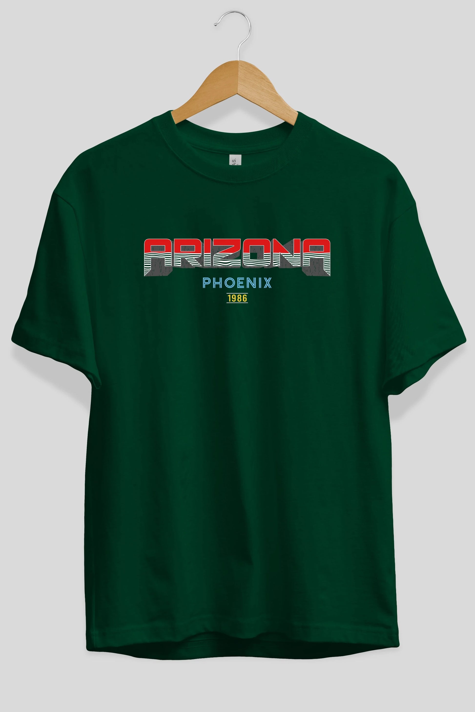 Arizona Ön Baskılı Oversize t-shirt Erkek Kadın Unisex