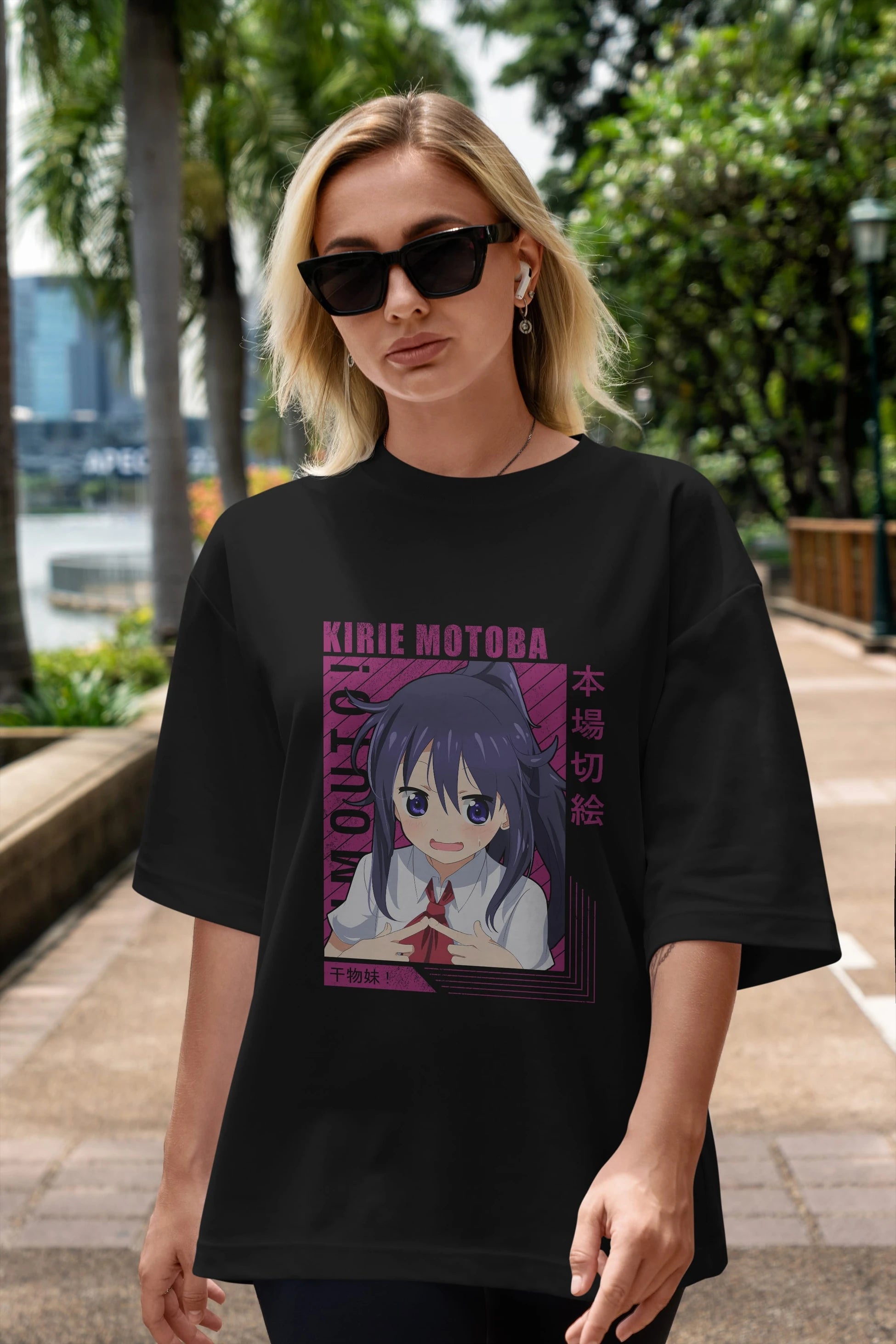 Kirie Motoba 4 Anime Ön Baskılı Oversize t-shirt %100 pamuk Erkek Kadın Unisex