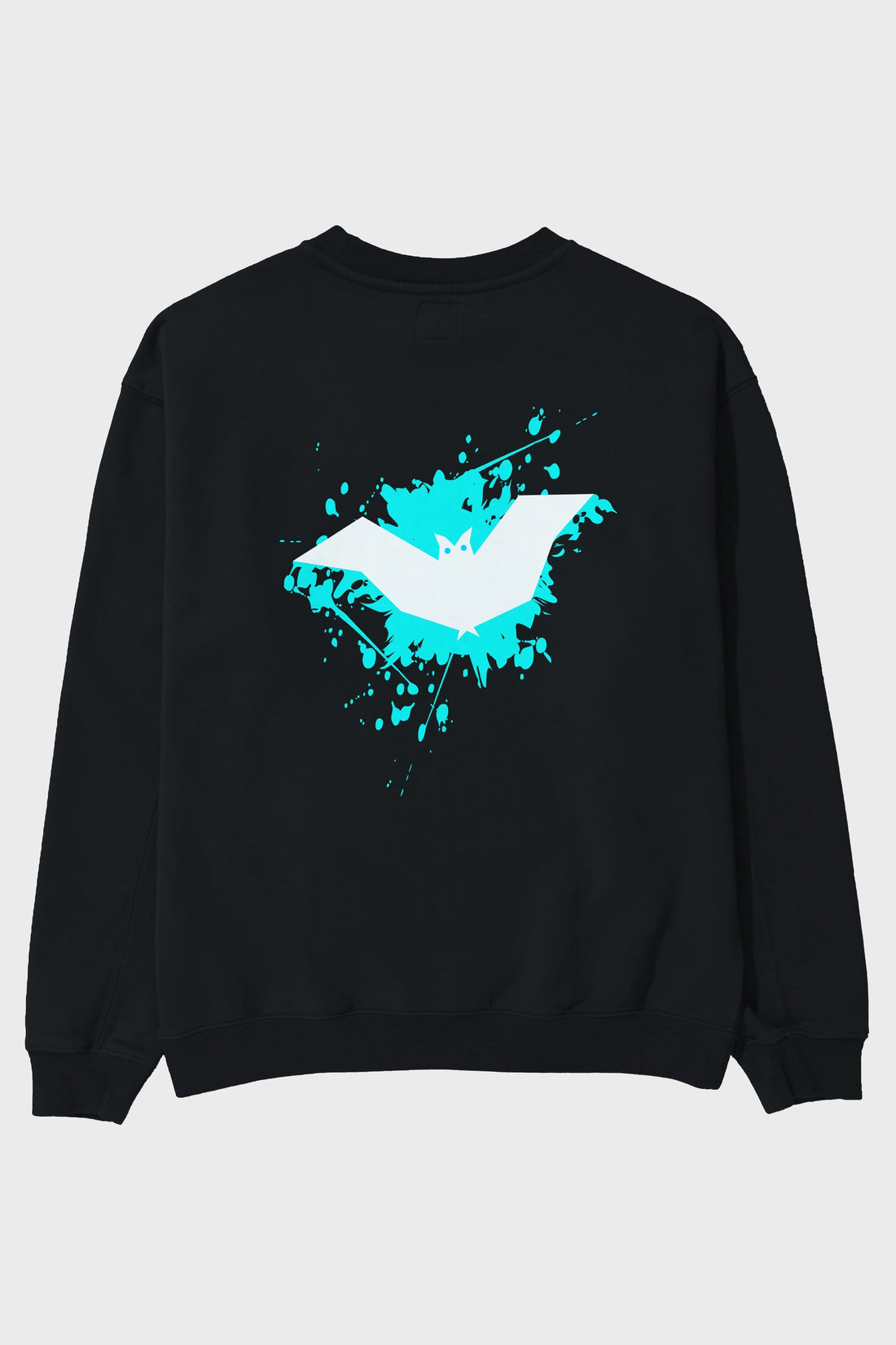 Halloween Arka Baskılı Oversize Sweatshirt Erkek Kadın Unisex