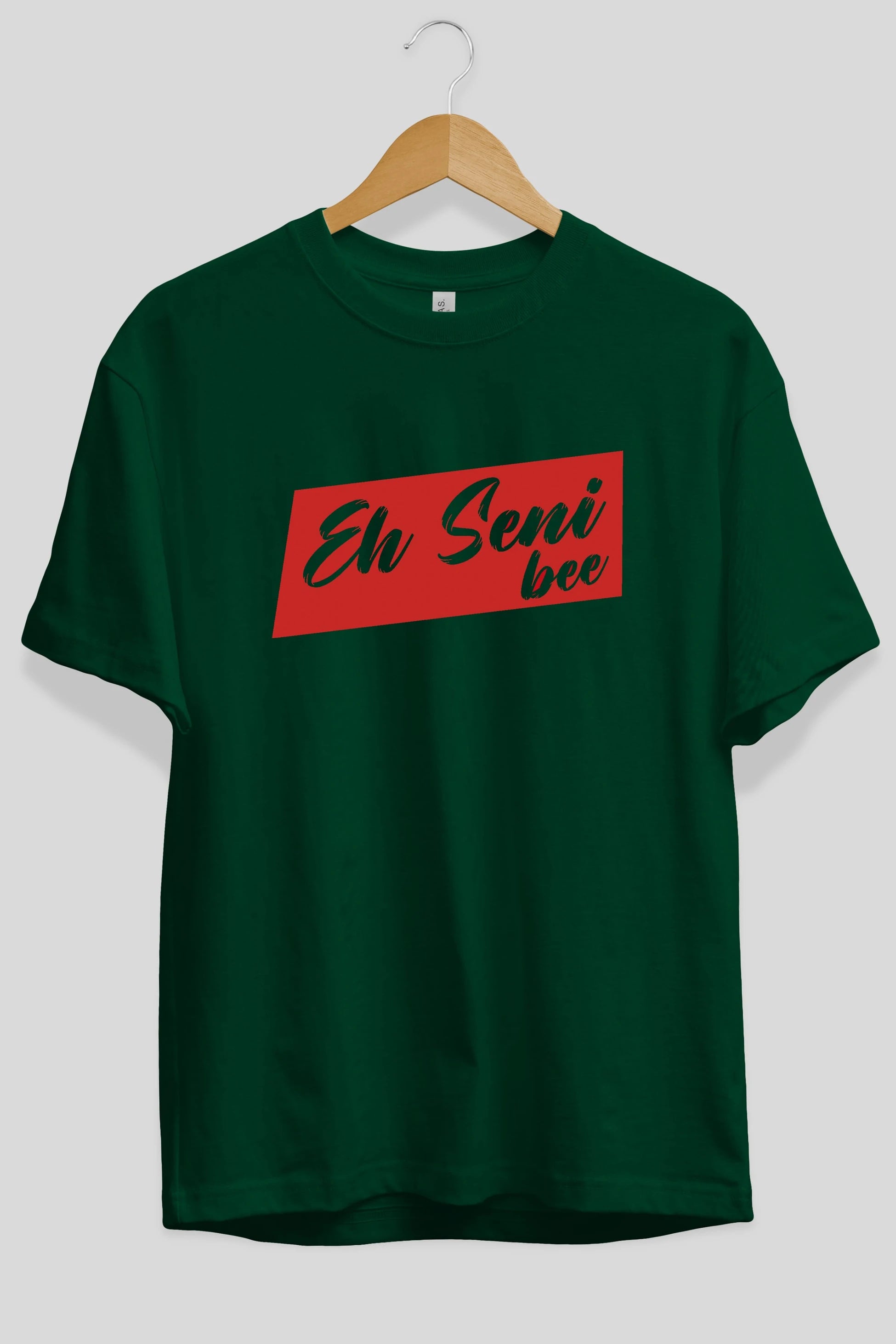Eh Seni Be Ön Baskılı Oversize t-shirt %100 pamuk Erkek Kadın Unisex