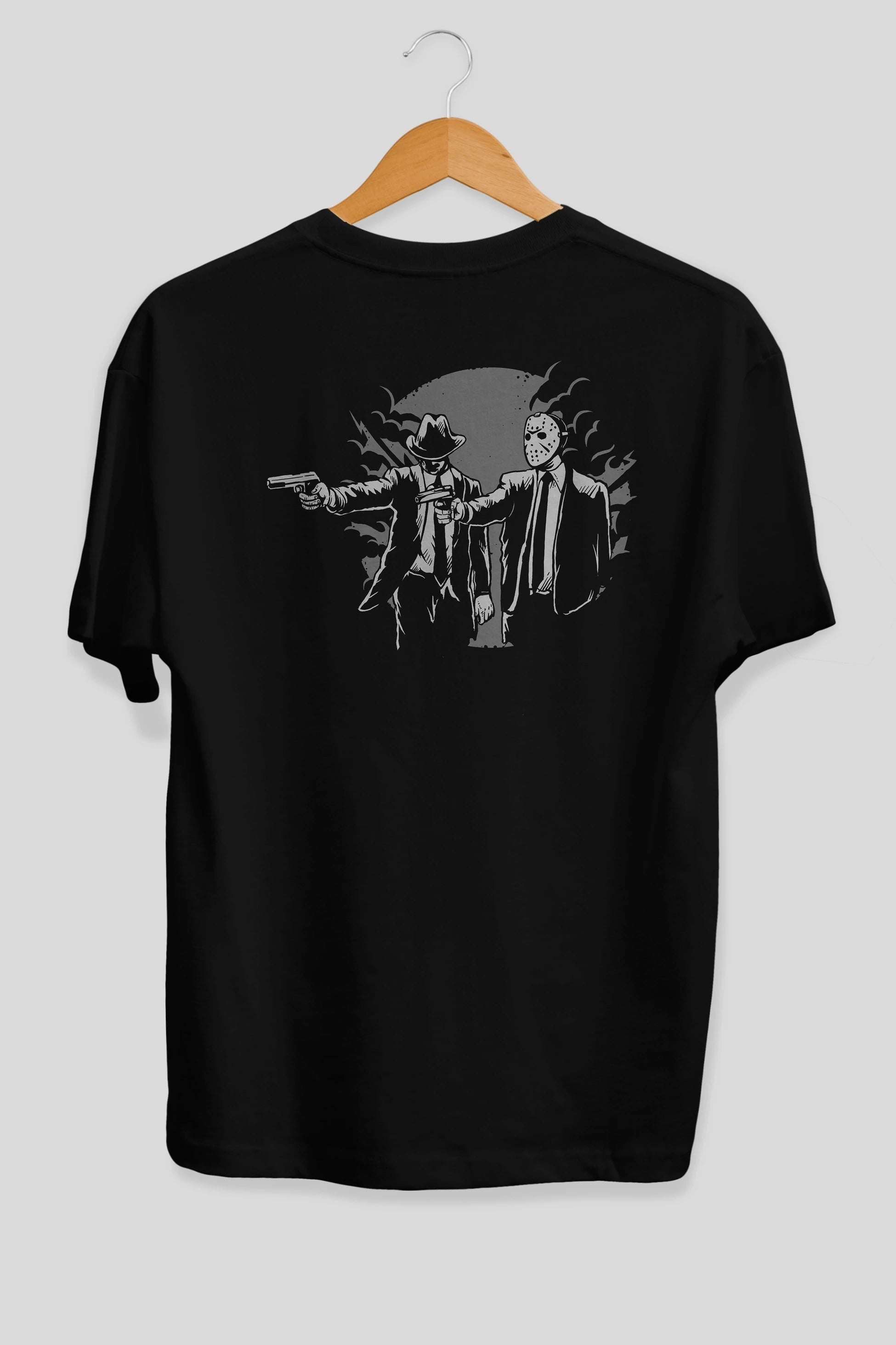 Pulp Killer Arka Baskılı Oversize t-shirt Erkek Kadın Unisex %100 Pamuk