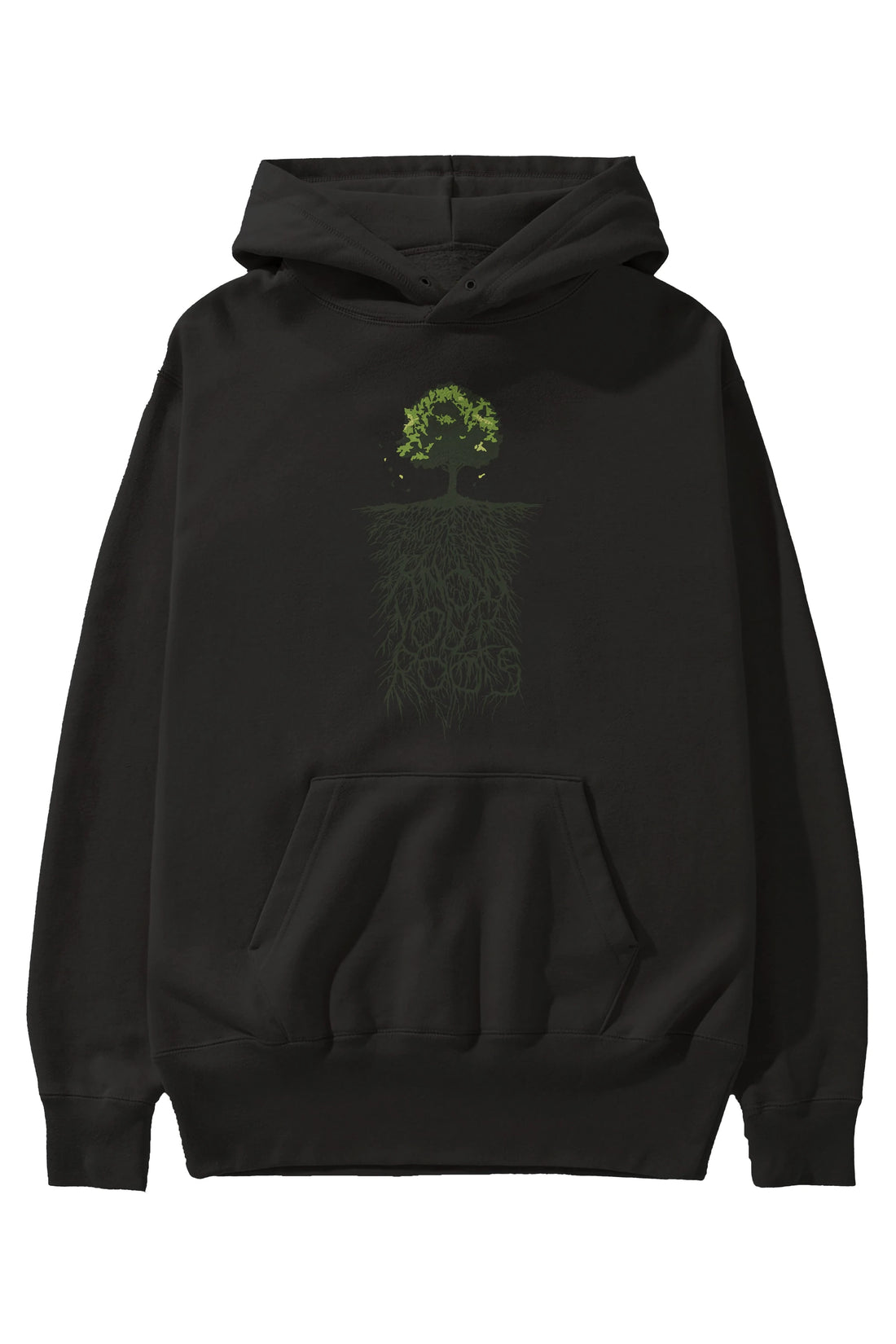 Know Your Roots Ön Baskılı Hoodie Oversize Kapüşonlu Sweatshirt Erkek Kadın Unisex