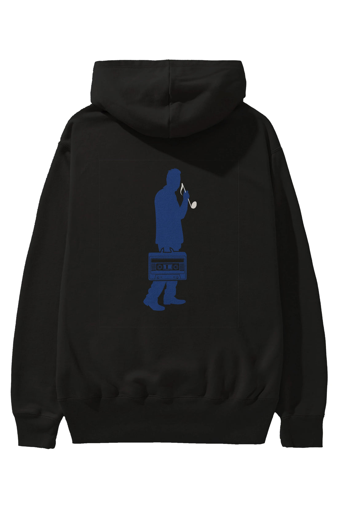 Sound Collector Arka Baskılı Hoodie Oversize Kapüşonlu Sweatshirt Erkek Kadın Unisex