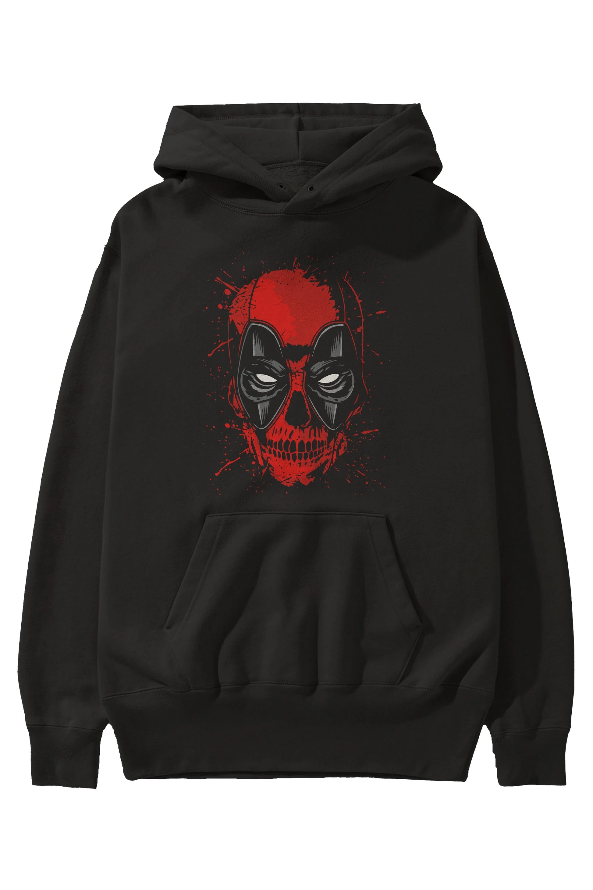 Deadpool (3) Ön Baskılı Hoodie Oversize Kapüşonlu Sweatshirt Erkek Kadın Unisex