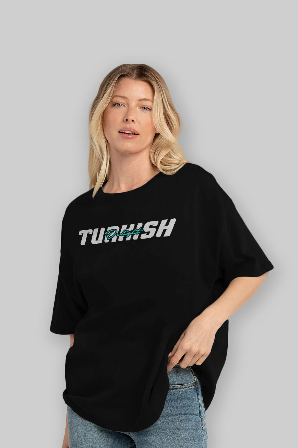 Turkish Delight Ön Baskılı Oversize t-shirt %100 pamuk Erkek Kadın Unisex