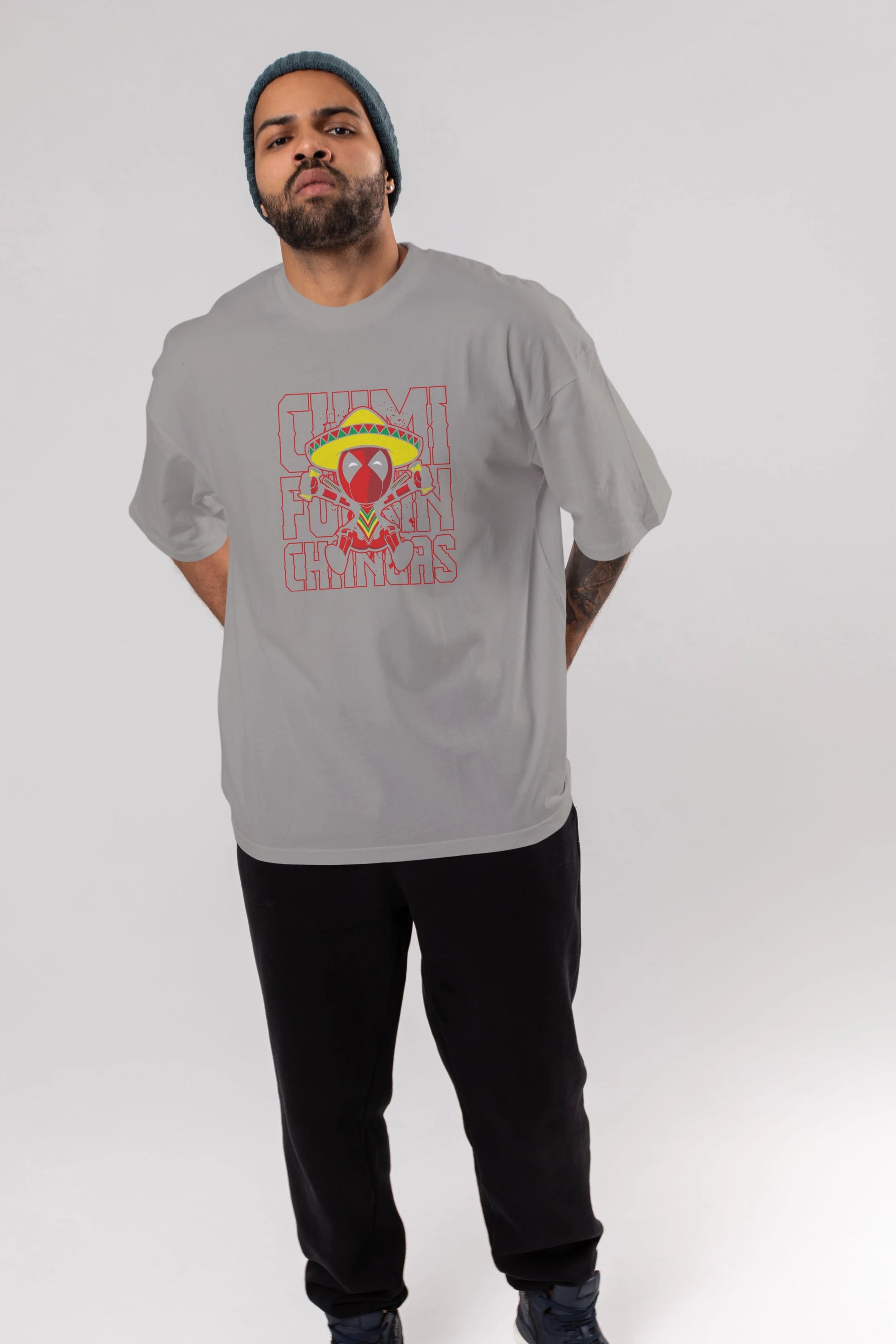 Deadpool (14) Ön Baskılı Oversize t-shirt Erkek Kadın Unisex %100 Pamuk Bisiklet Yaka tişort