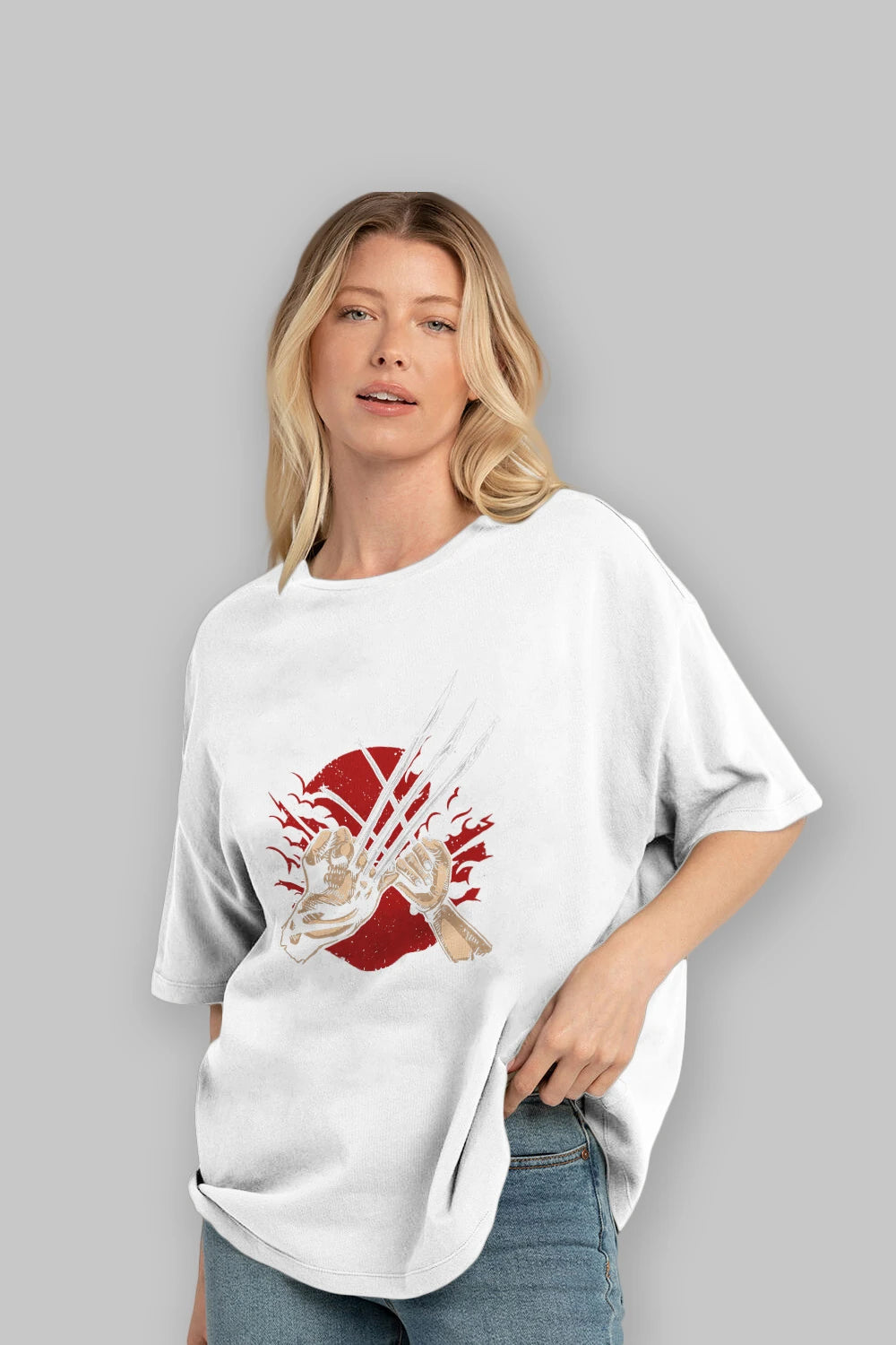 Like Father Like Daughter Ön Baskılı Oversize t-shirt Erkek Kadın Unisex %100 Pamuk tişort