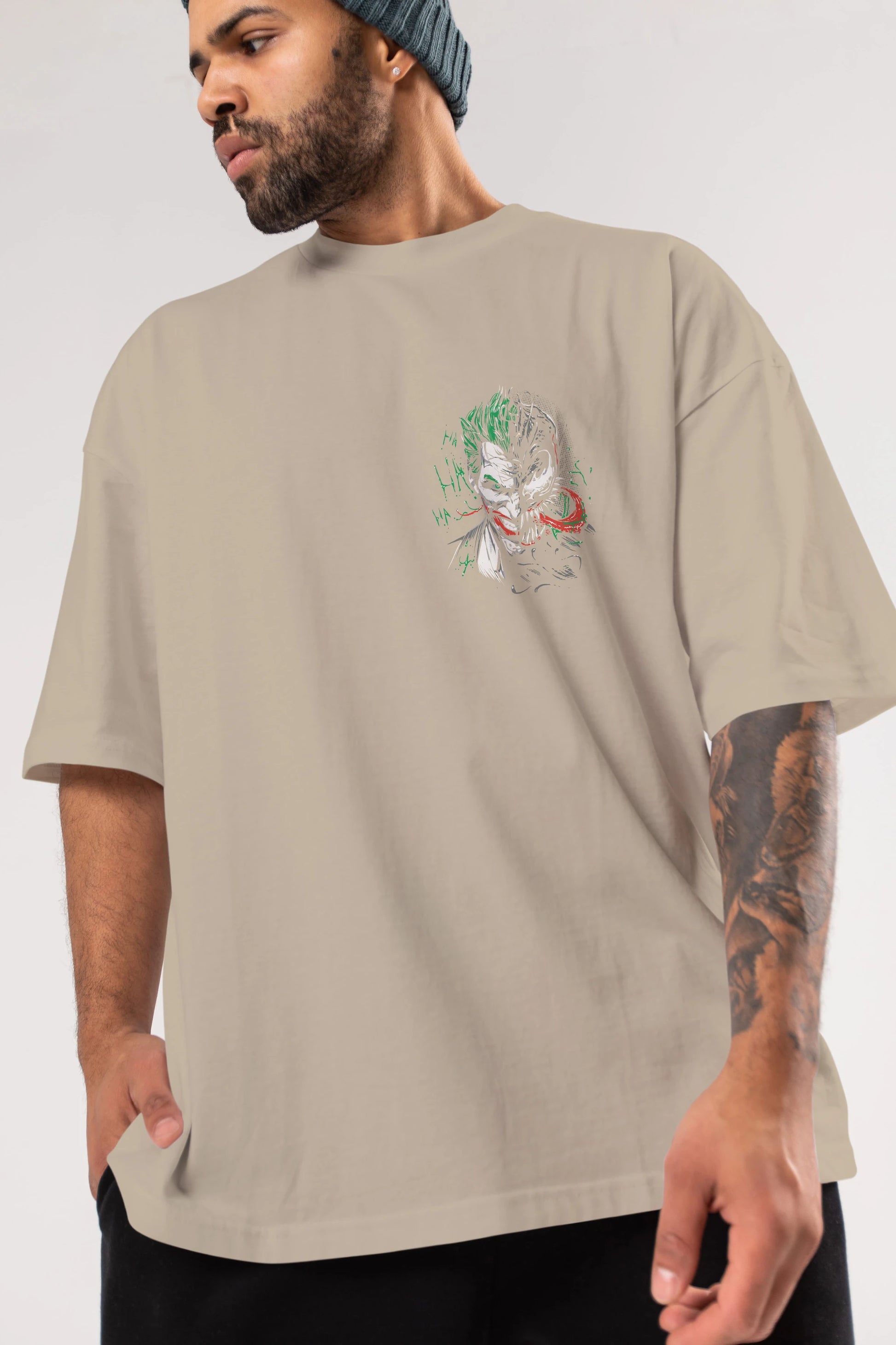 Venom (16) Ön Sol Baskılı Oversize t-shirt Erkek Kadın Unisex %100 Pamuk Bisiklet Yaka tişort