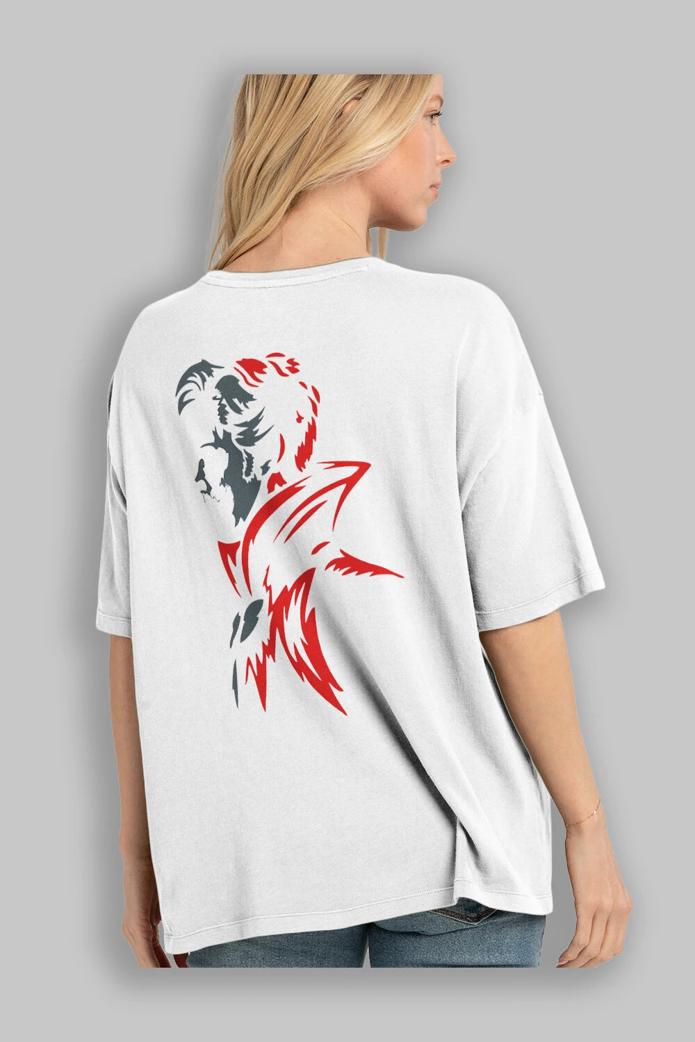 Doctor Strange (2) Arka Baskılı Oversize t-shirt Erkek Kadın Unisex %100 Pamuk Bisiklet Yaka tişort