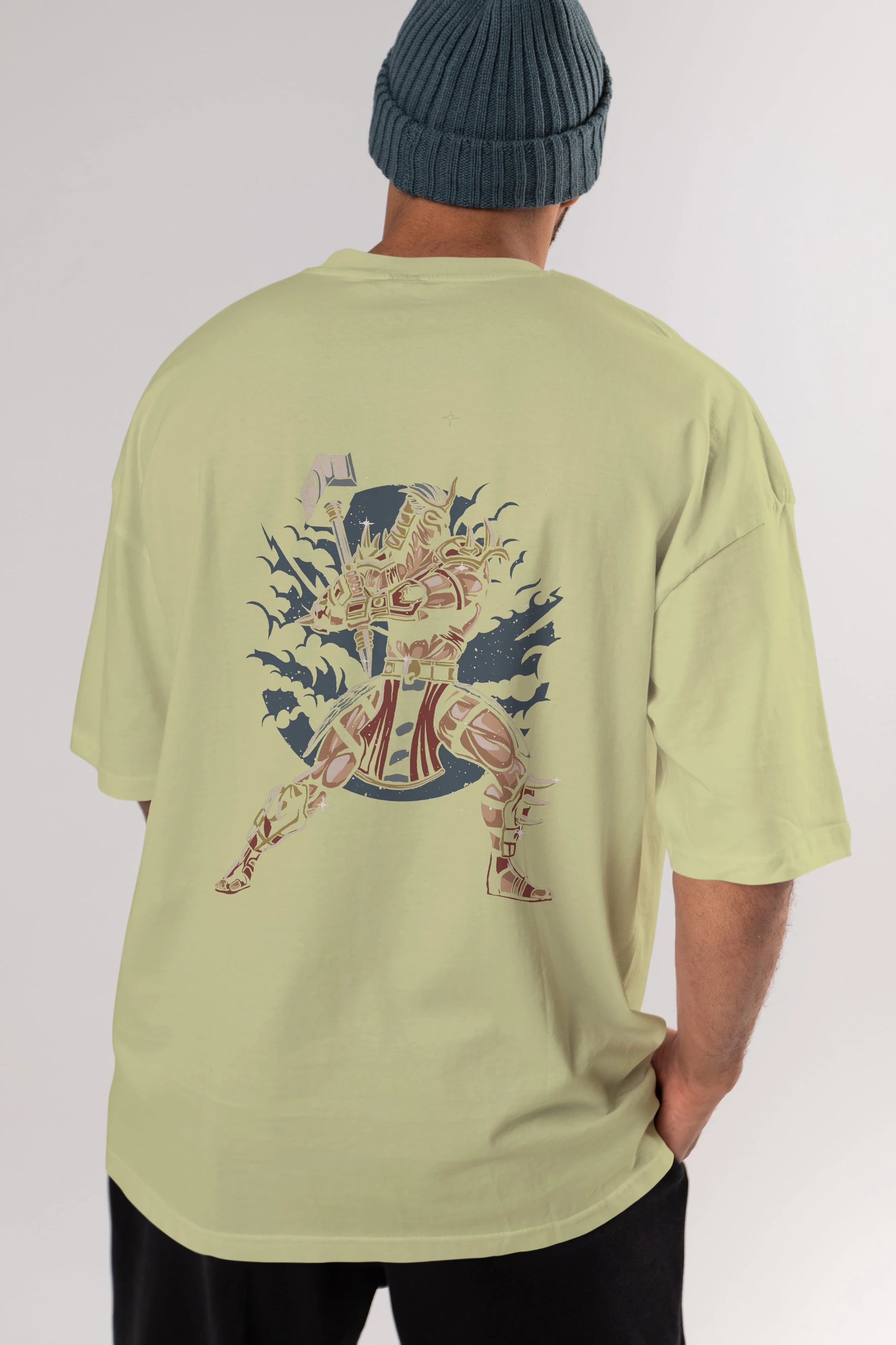 Emperor Arka Baskılı Oversize t-shirt Erkek Kadın Unisex %100 Pamuk