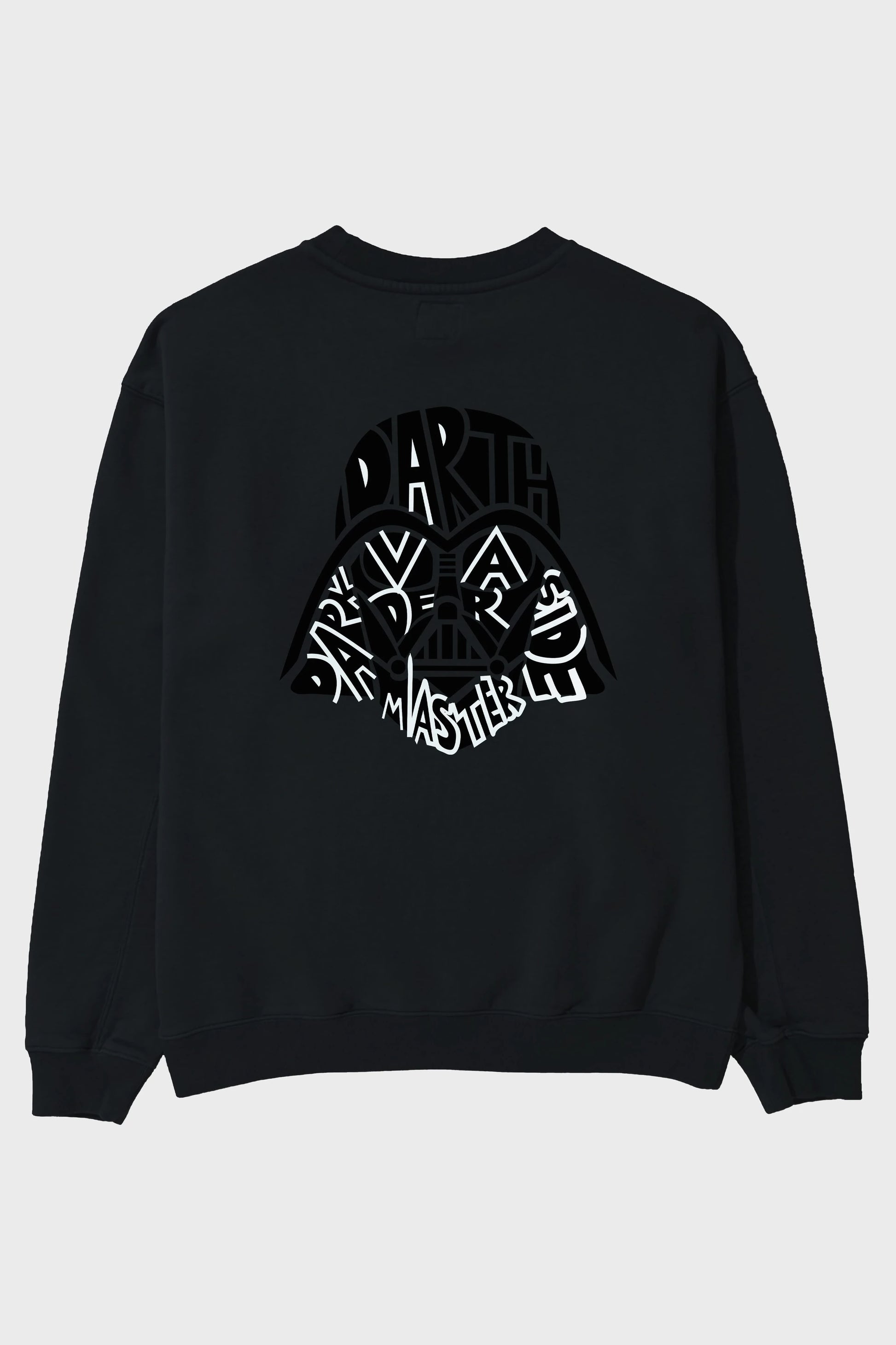 Darth Vader Arka Baskılı Oversize Sweatshirt Erkek Kadın Unisex
