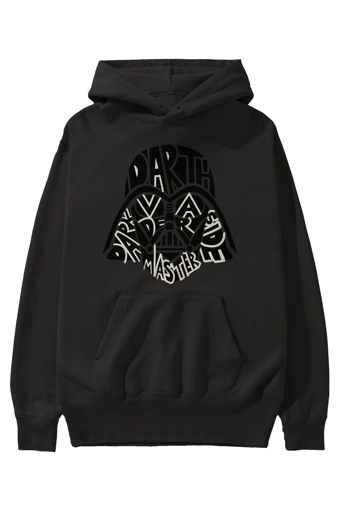 Darth Vader Ön Baskılı Hoodie Oversize Kapüşonlu Sweatshirt Erkek Kadın Unisex