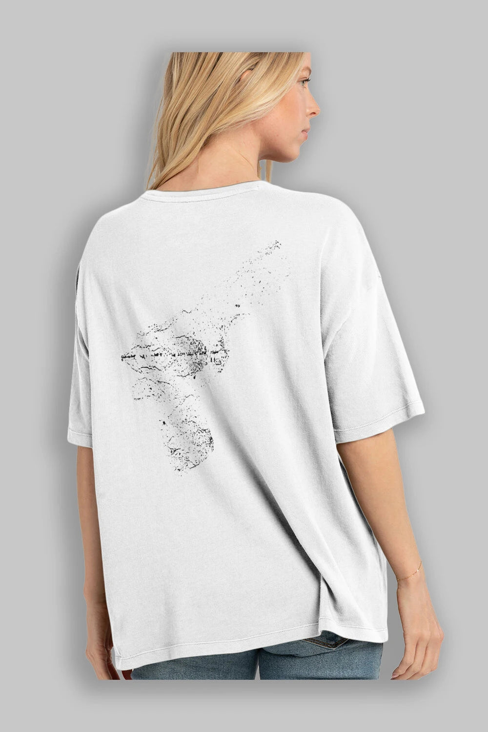 Kill Or Be Killed Arka Baskılı Oversize t-shirt %100 pamuk Erkek Kadın Unisex