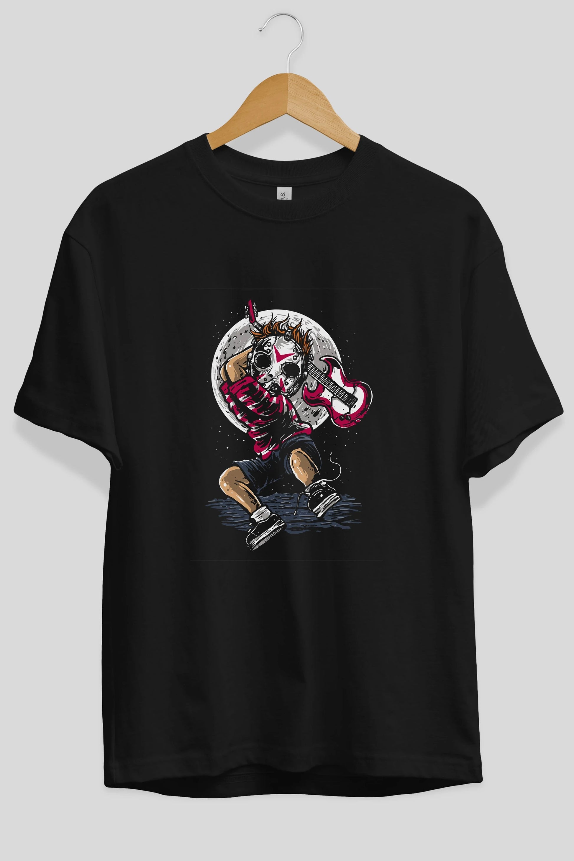 Break The Noise Ön Baskılı Oversize t-shirt Erkek Kadın Unisex %100 Pamuk tişort