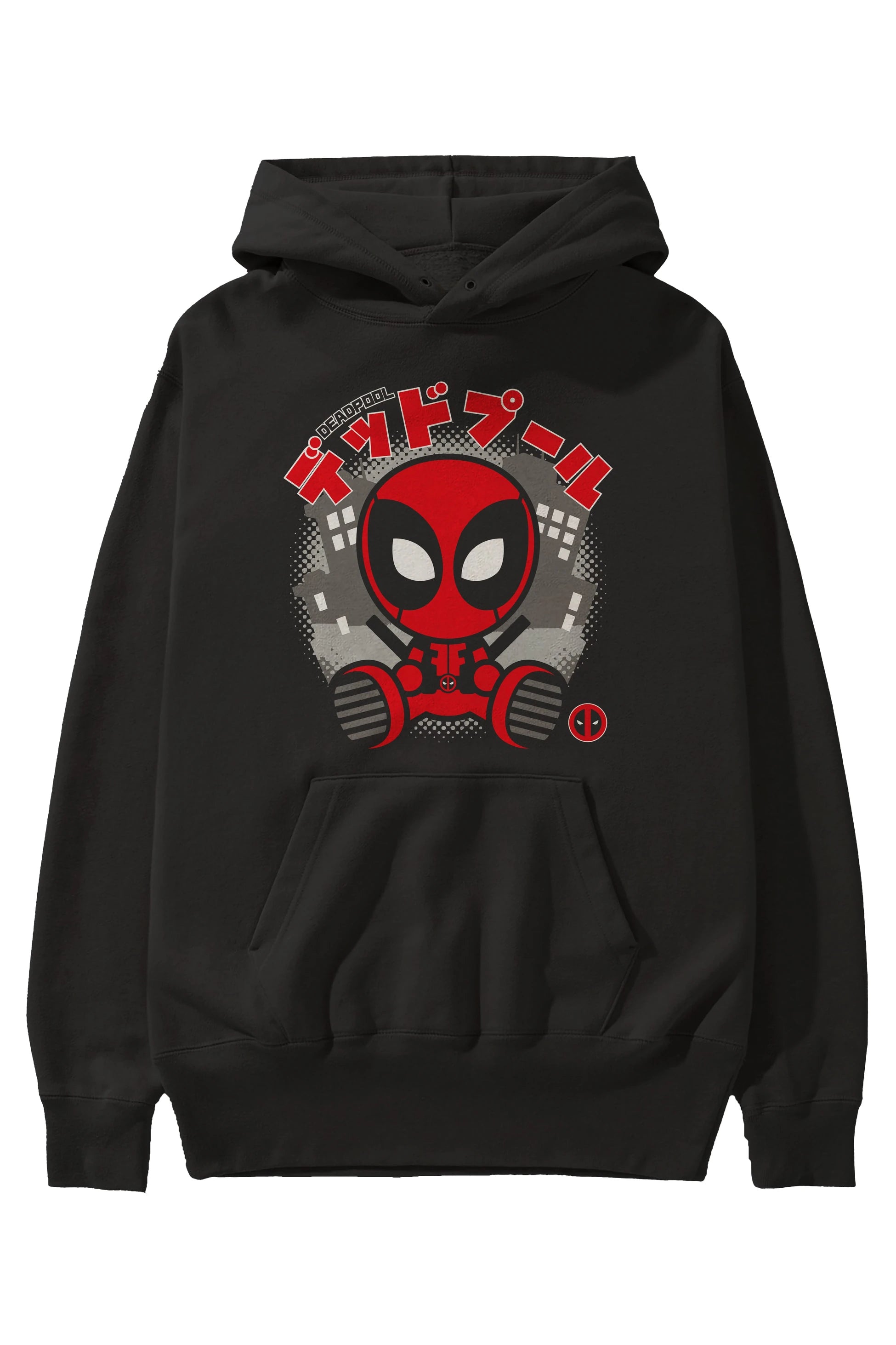 Deadpool (15) Ön Baskılı Hoodie Oversize Kapüşonlu Sweatshirt Erkek Kadın Unisex