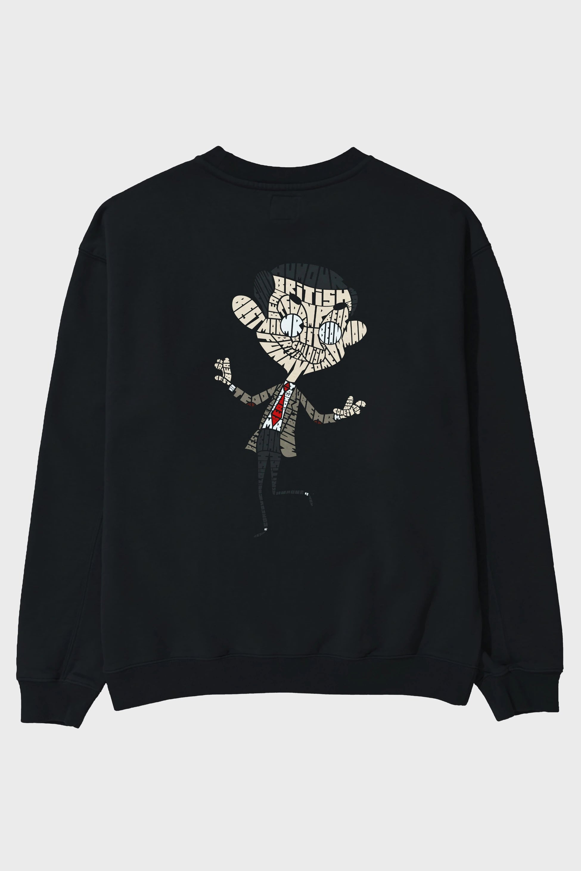 Mr Bean Arka Baskılı Oversize Sweatshirt Erkek Kadın Unisex