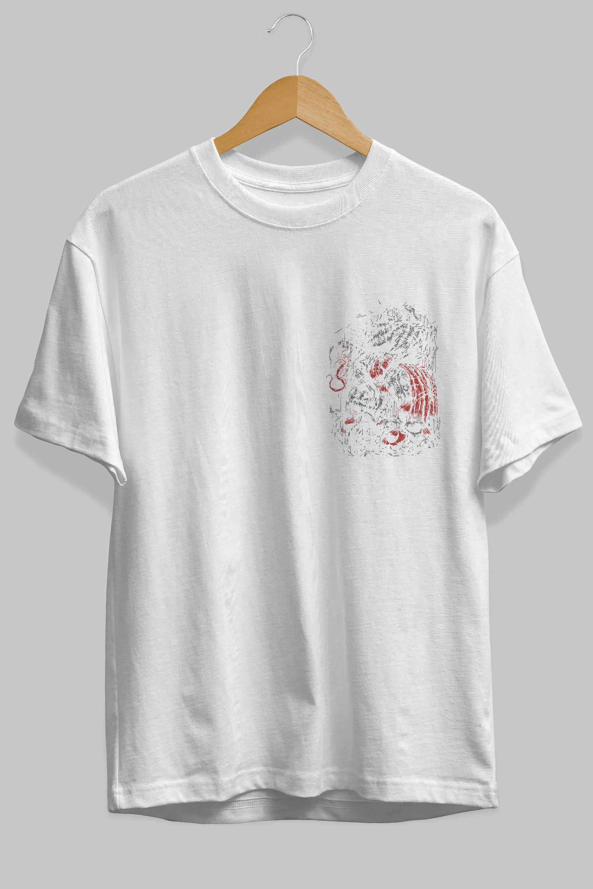 Venom (14) Ön Sol Baskılı Oversize t-shirt Erkek Kadın Unisex %100 Pamuk Bisiklet Yaka tişort