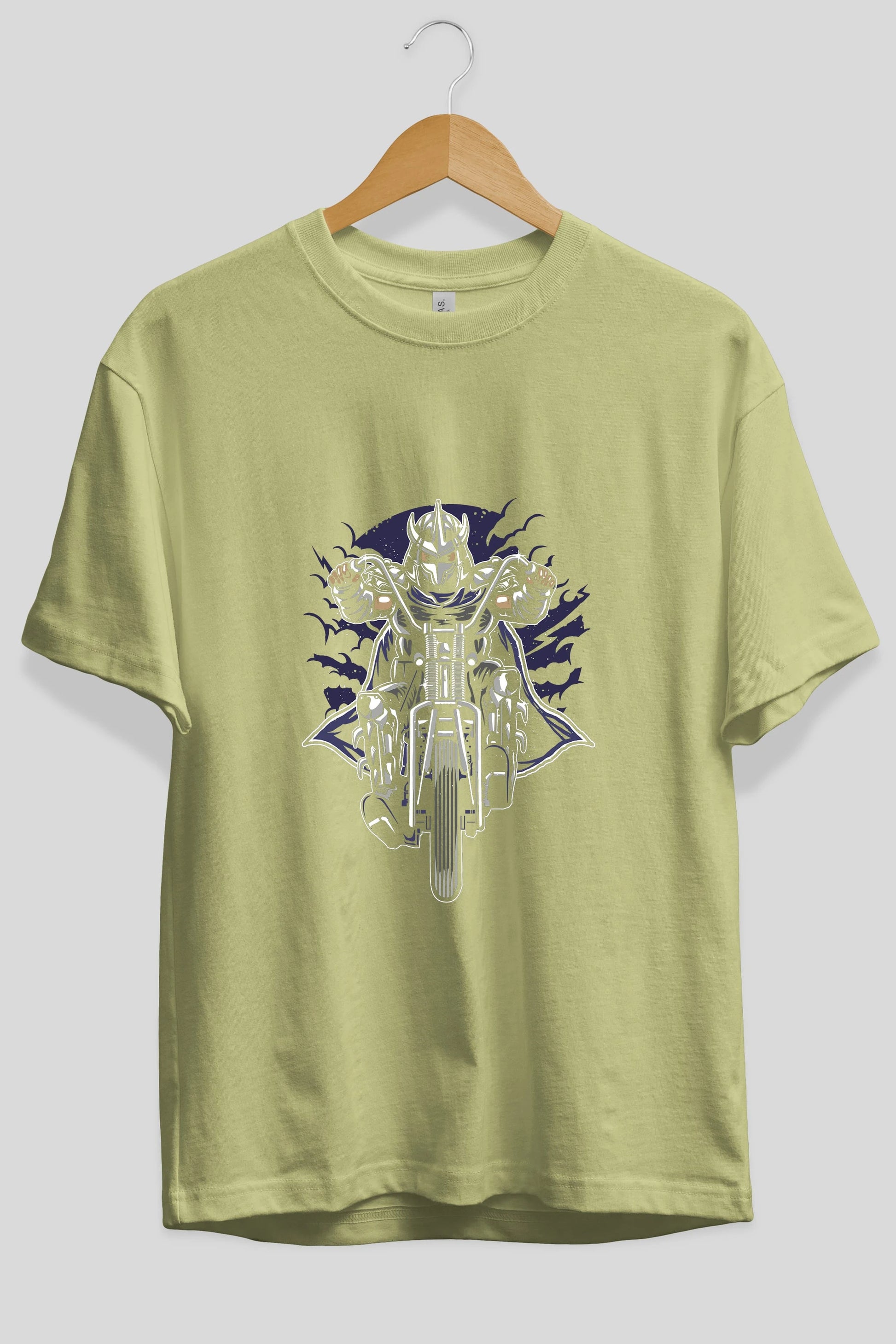 Shred Chopper Ön Baskılı Oversize t-shirt Erkek Kadın Unisex %100 Pamuk tişort