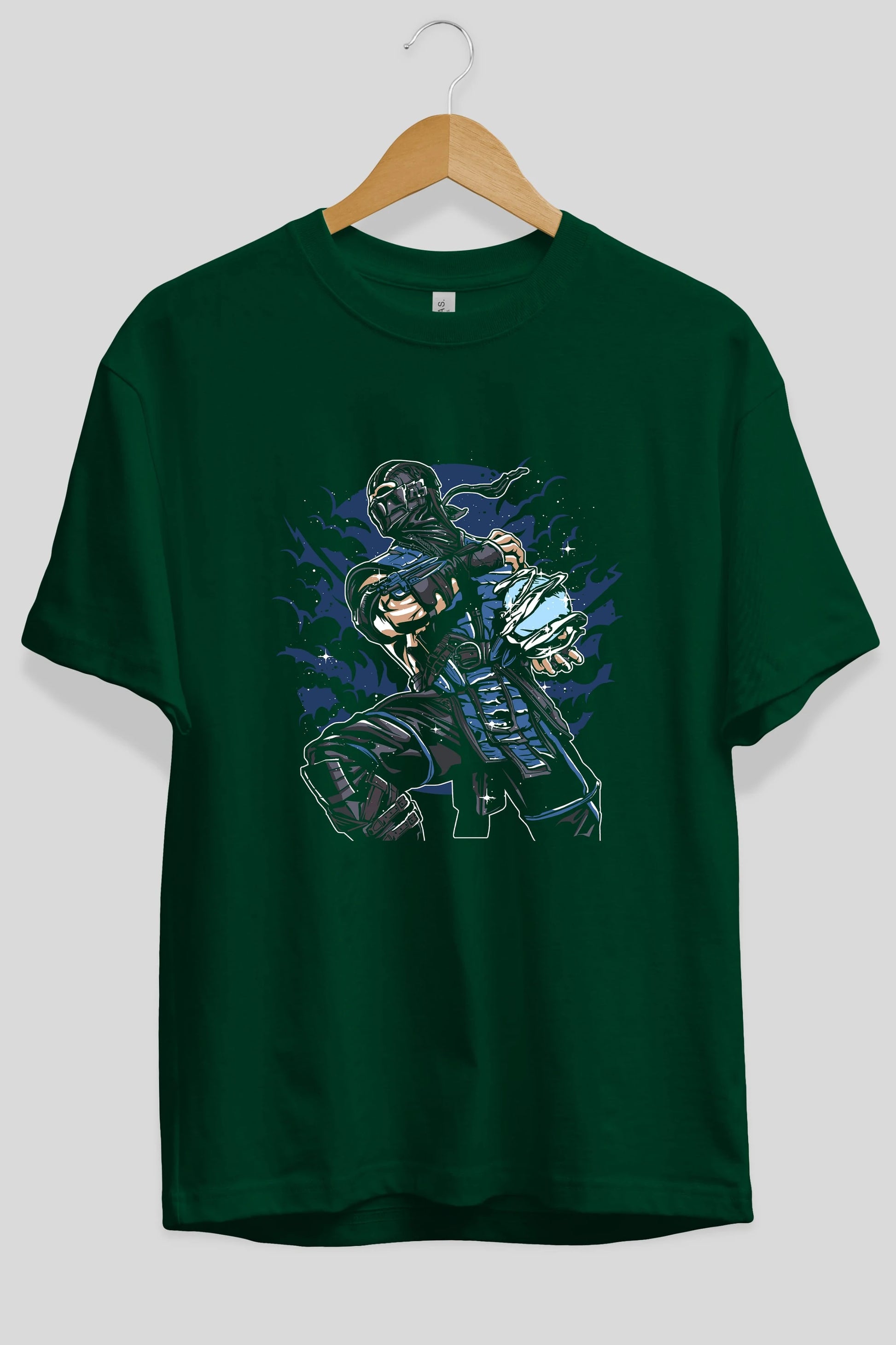 Sub Zero Ön Baskılı Oversize t-shirt Erkek Kadın Unisex %100 Pamuk tişort