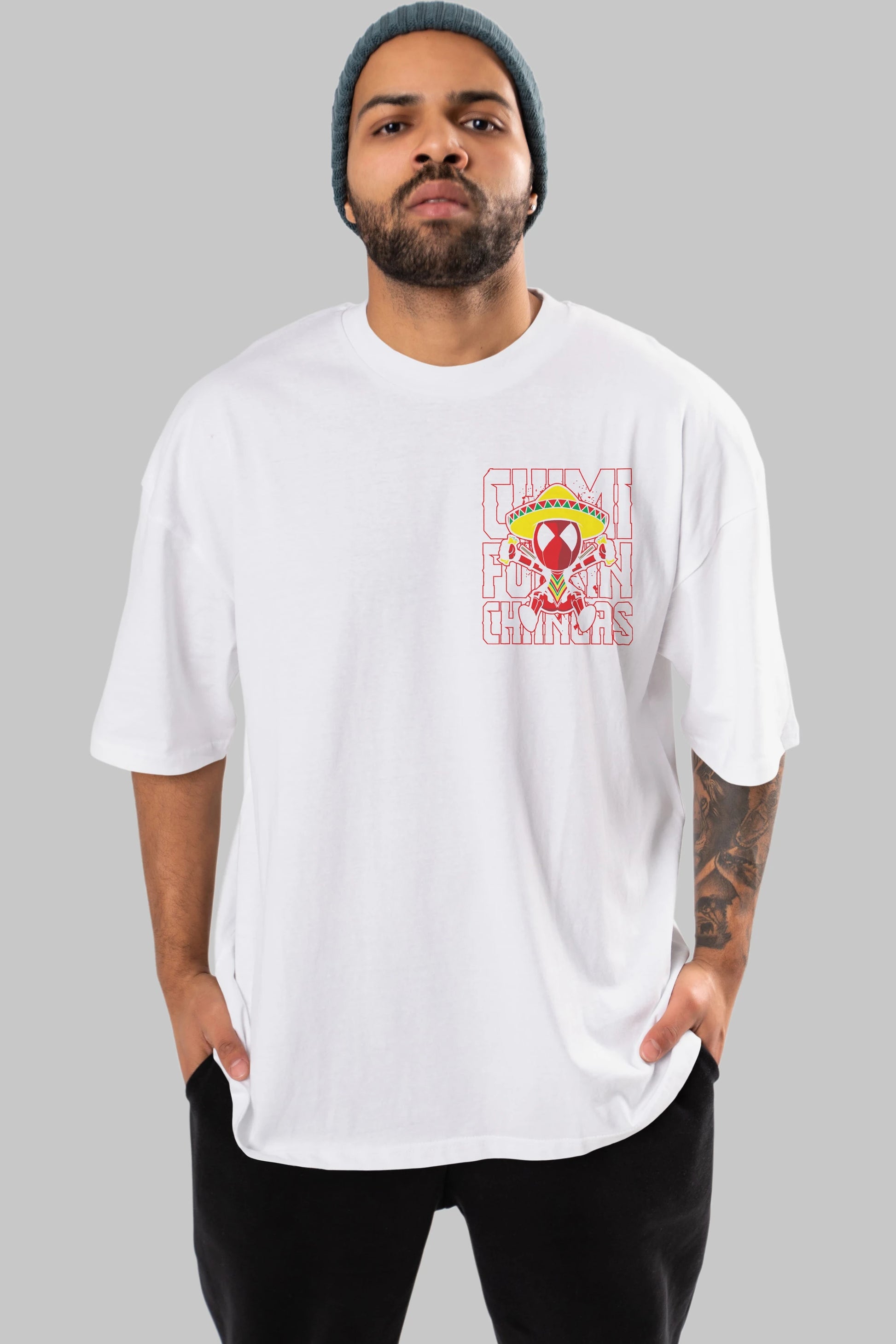 Deadpool (14) Ön Sol Baskılı Oversize t-shirt Erkek Kadın Unisex %100 Pamuk Bisiklet Yaka tişort