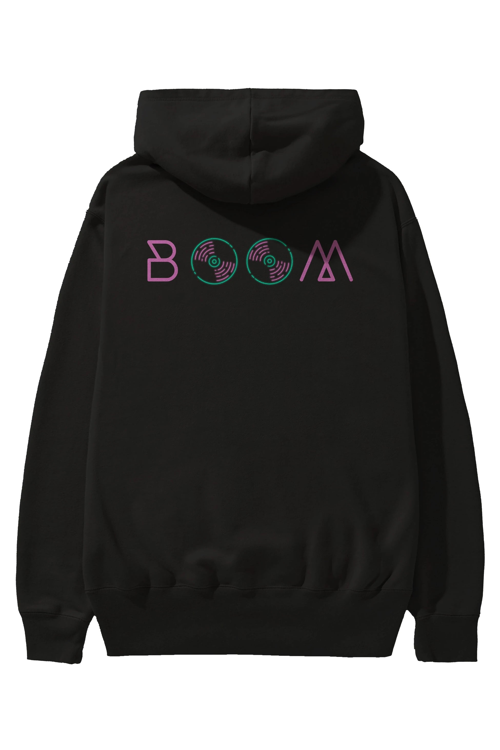 Boom 2 Arka Baskılı Oversize Hoodie Kapüşonlu Sweatshirt Erkek Kadın Unisex