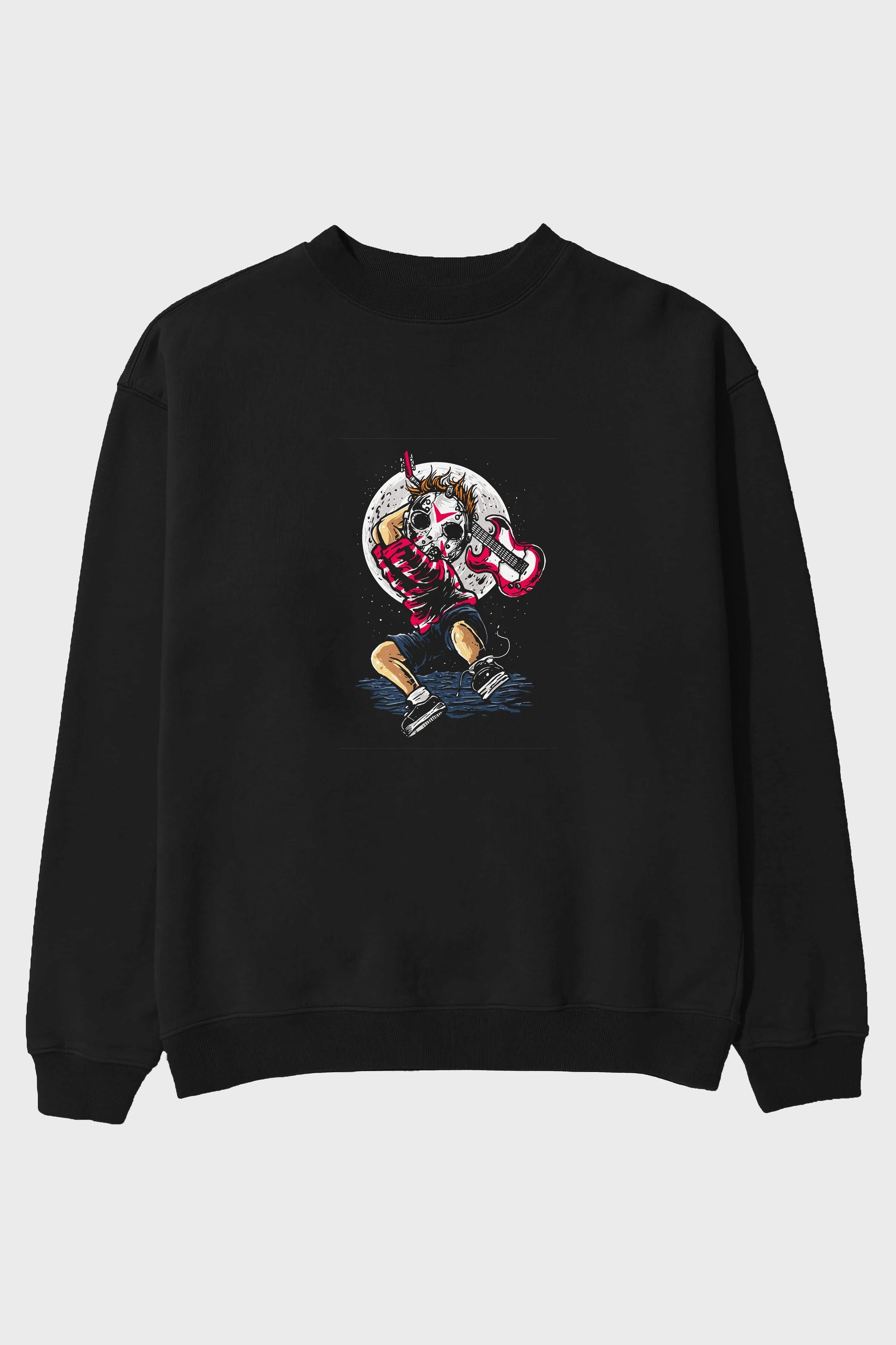 Break The Noise Ön Baskılı Oversize Sweatshirt Erkek Kadın Unisex