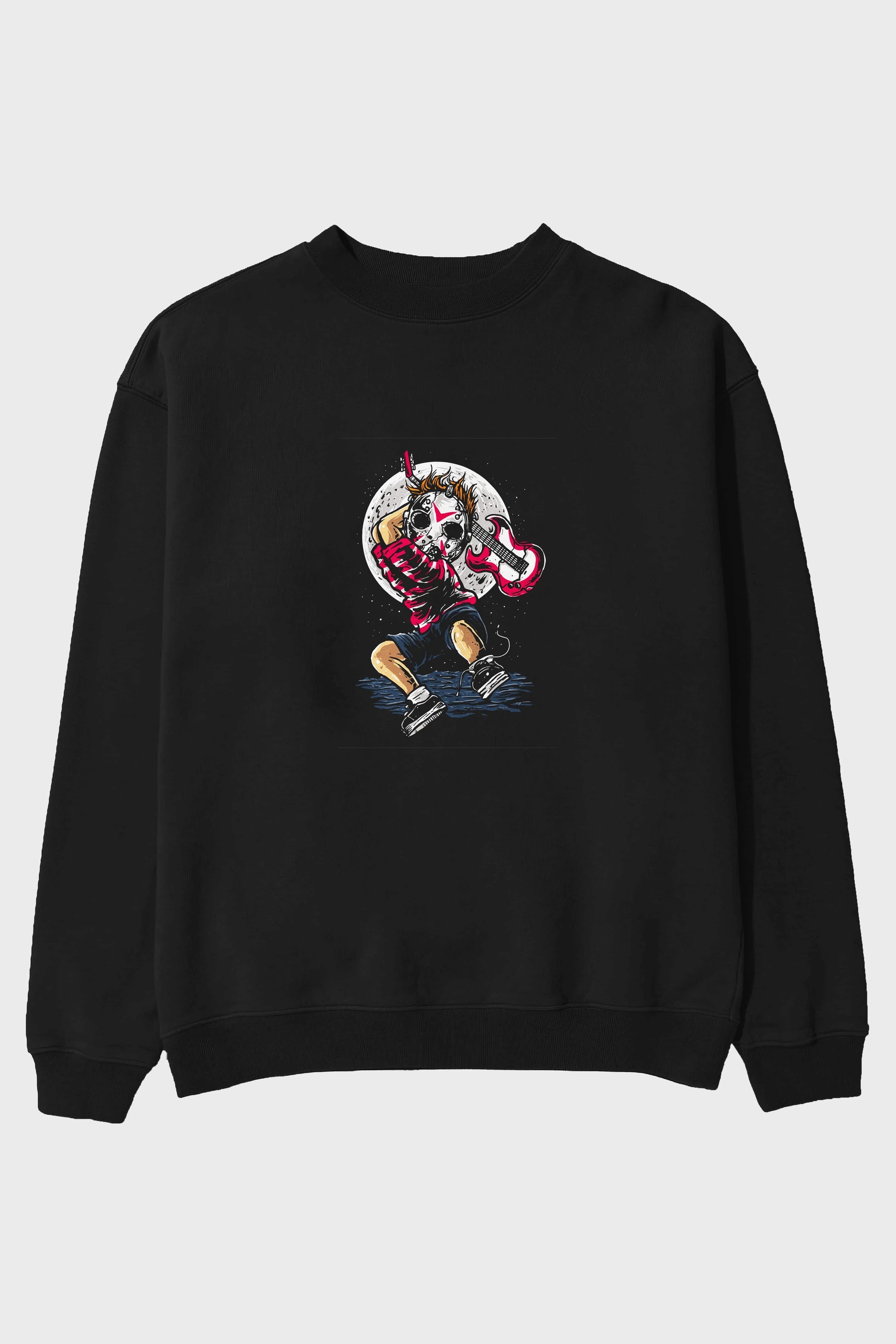 Break The Noise Ön Baskılı Oversize Sweatshirt Erkek Kadın Unisex