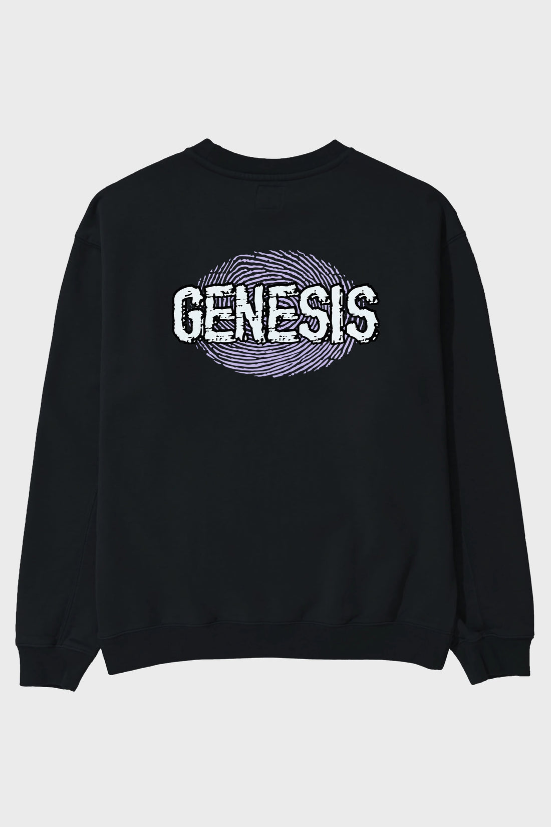 Genesis Arka Baskılı Oversize Sweatshirt Erkek Kadın Unisex