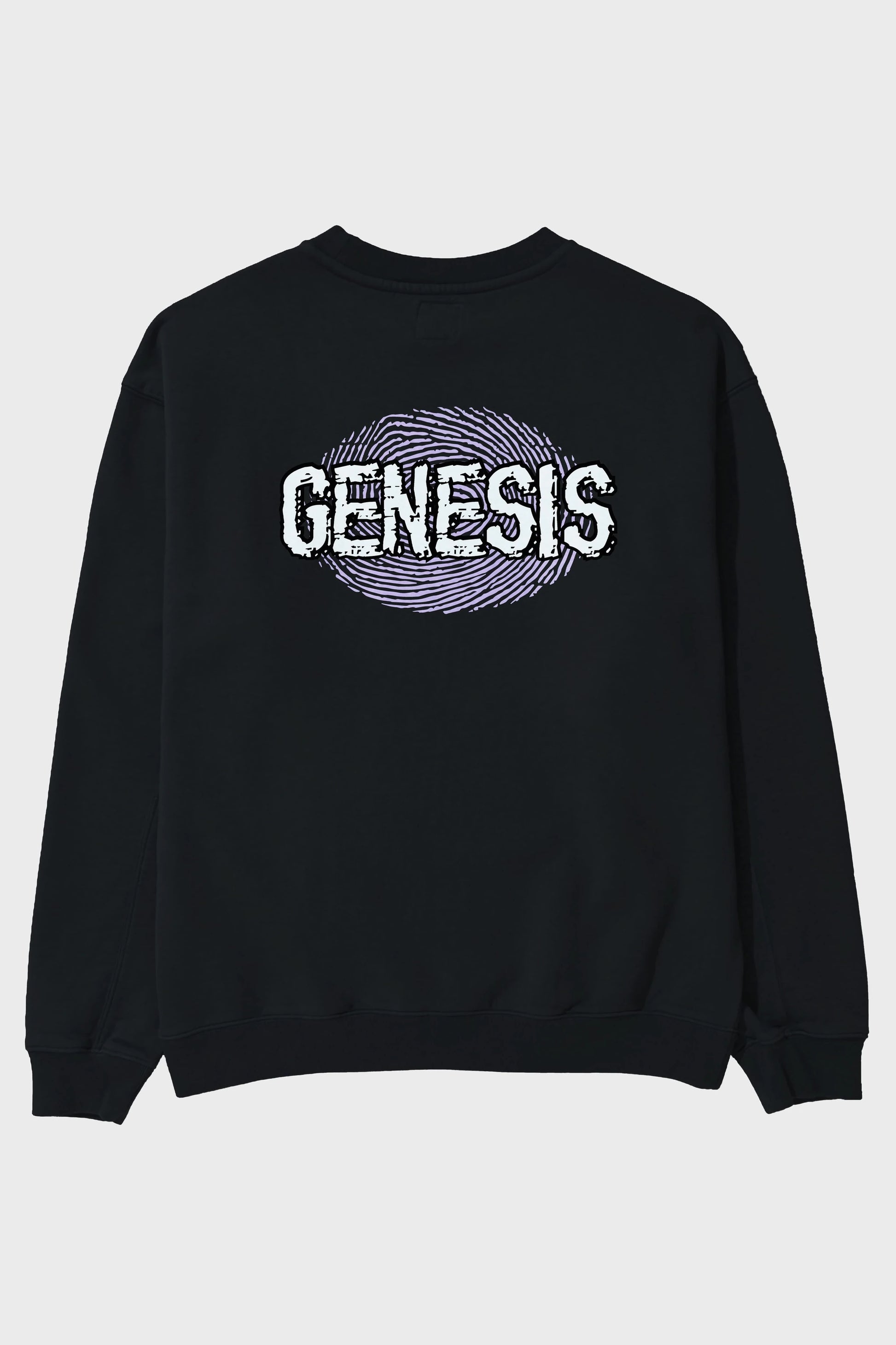 Genesis Arka Baskılı Oversize Sweatshirt Erkek Kadın Unisex