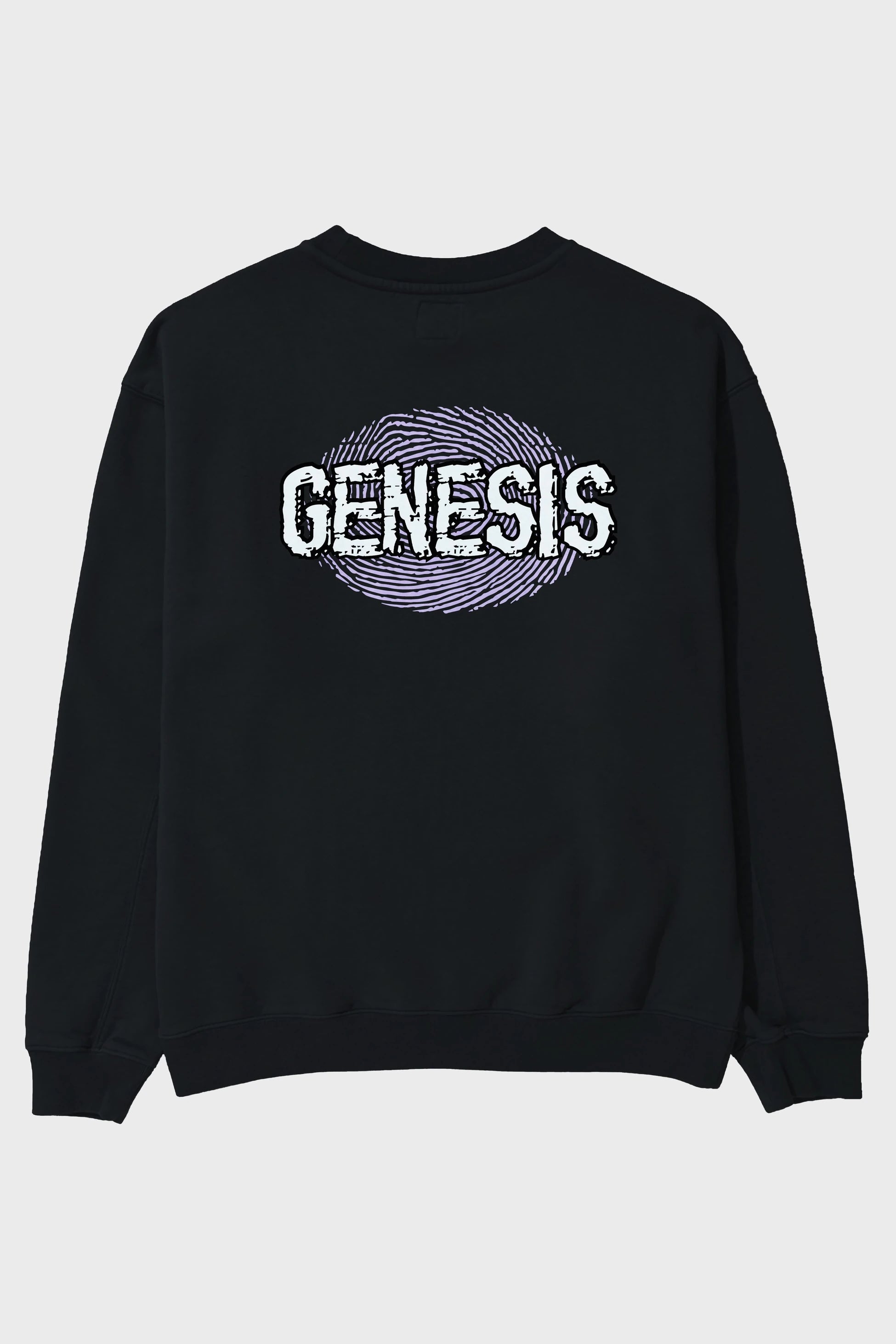 Genesis Arka Baskılı Oversize Sweatshirt Erkek Kadın Unisex