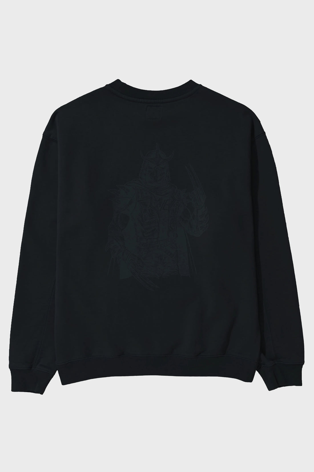 Shredder Punk Arka Baskılı Oversize Sweatshirt Erkek Kadın Unisex